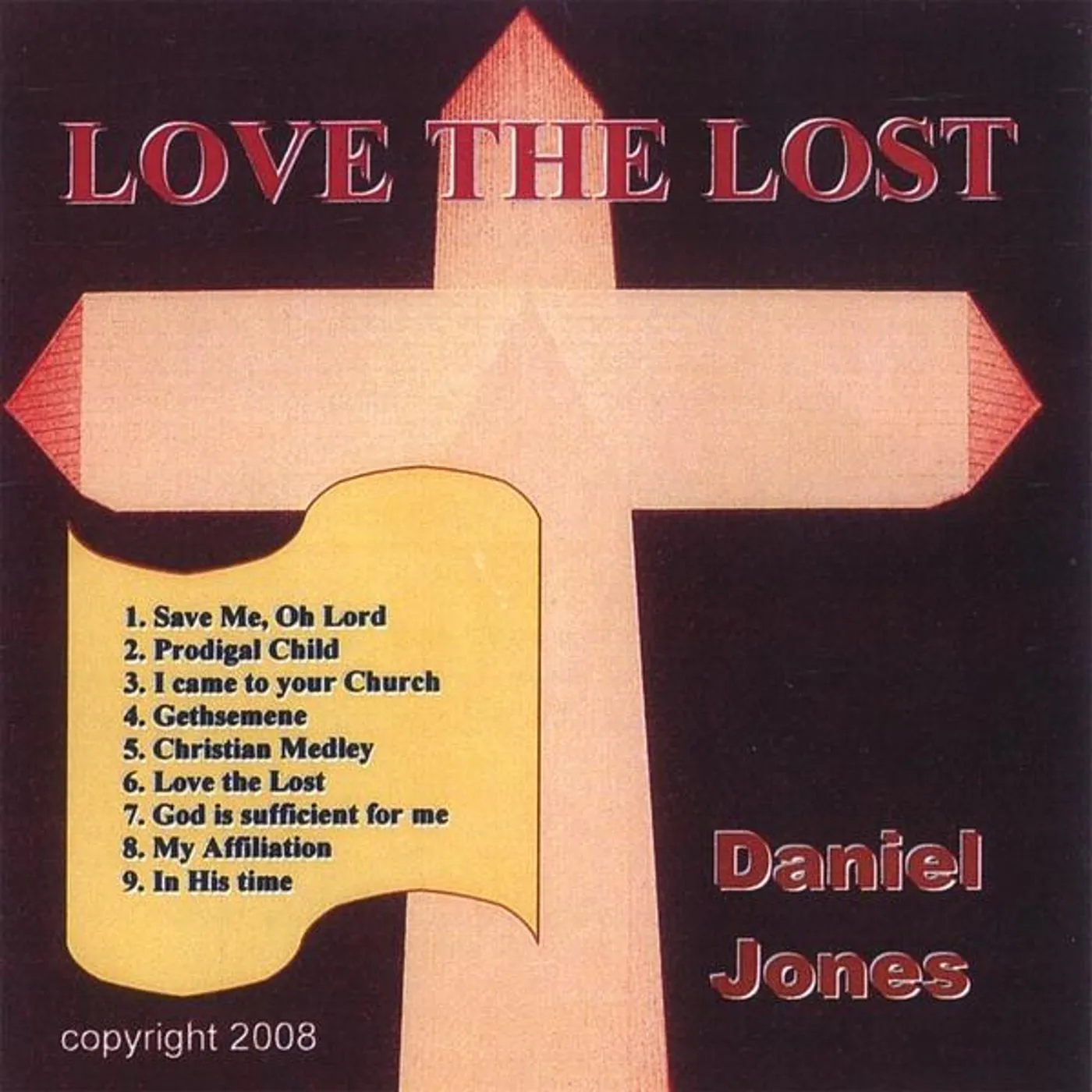 Daniel Jones LOVE THE LOST CD