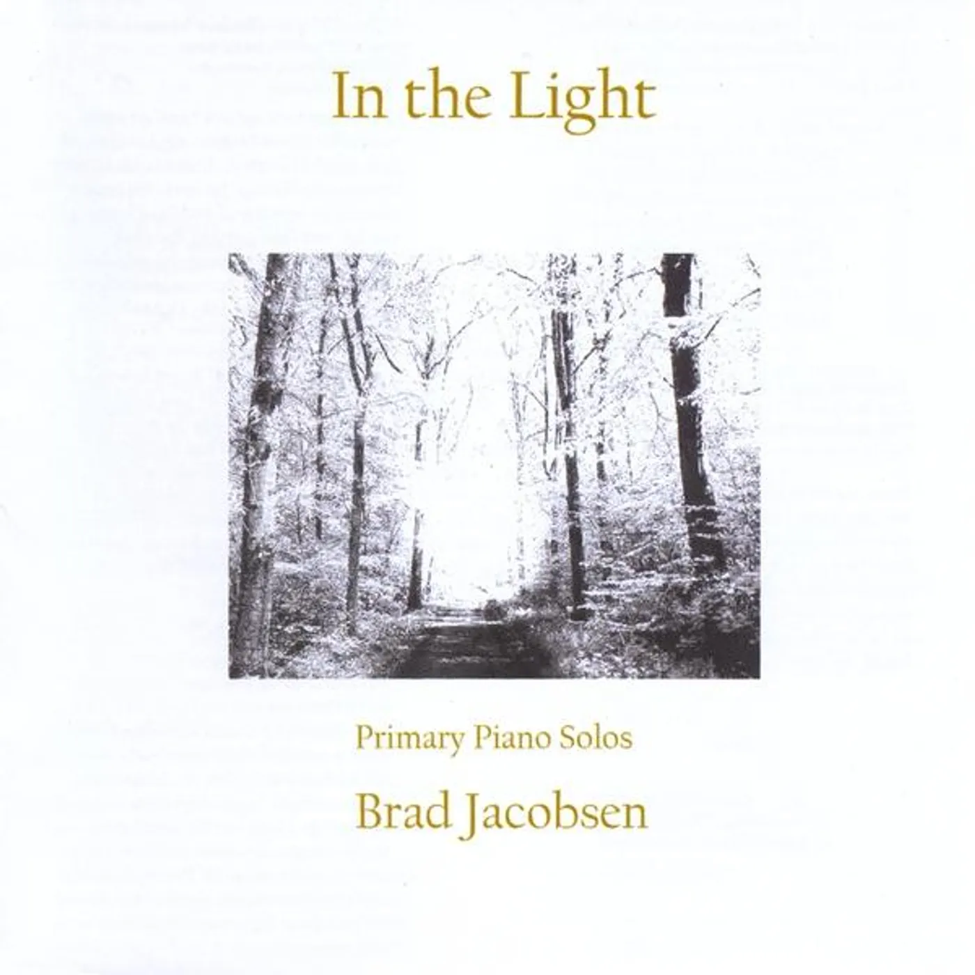 Brad Jacobsen IN THE LIGHT CD