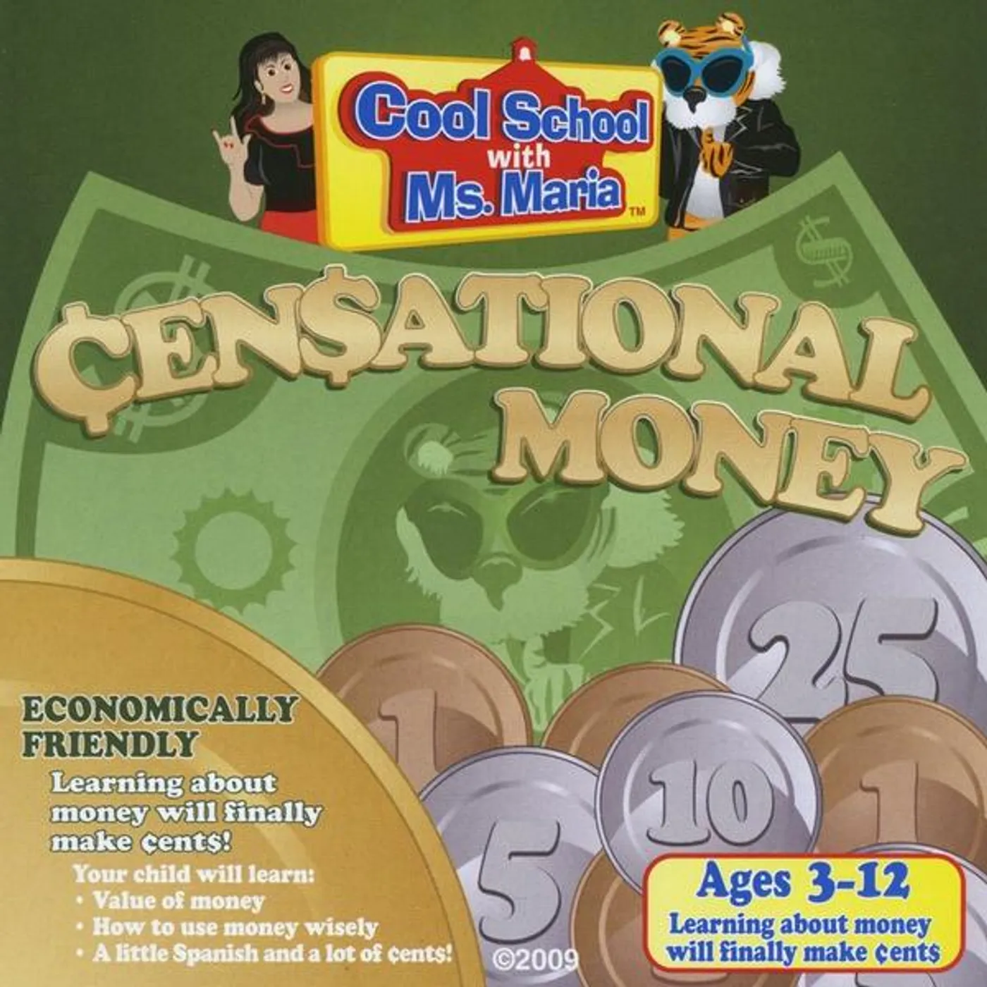 Maria Smith COOL SCHOOL WITH MS. MARIA & CENSATIONAL MONEY CD