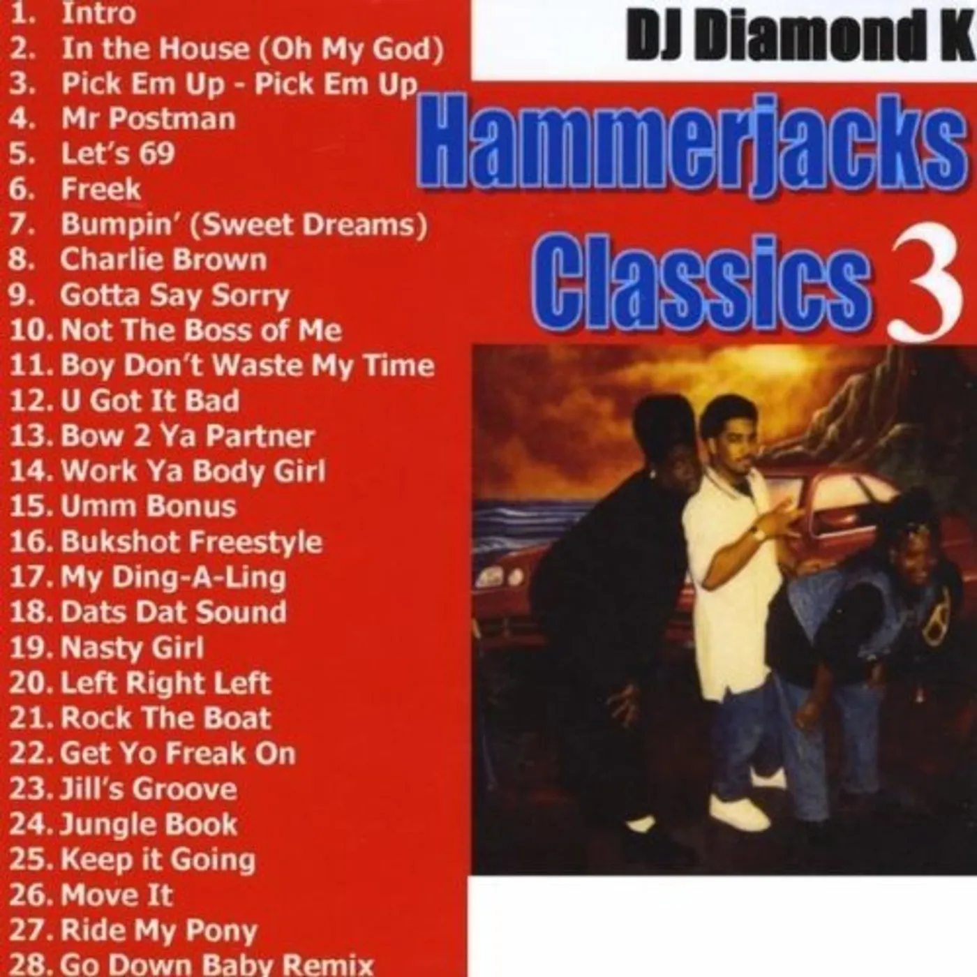 Diamond K HAMMERJACKS CLASSICS PT. 3 CD