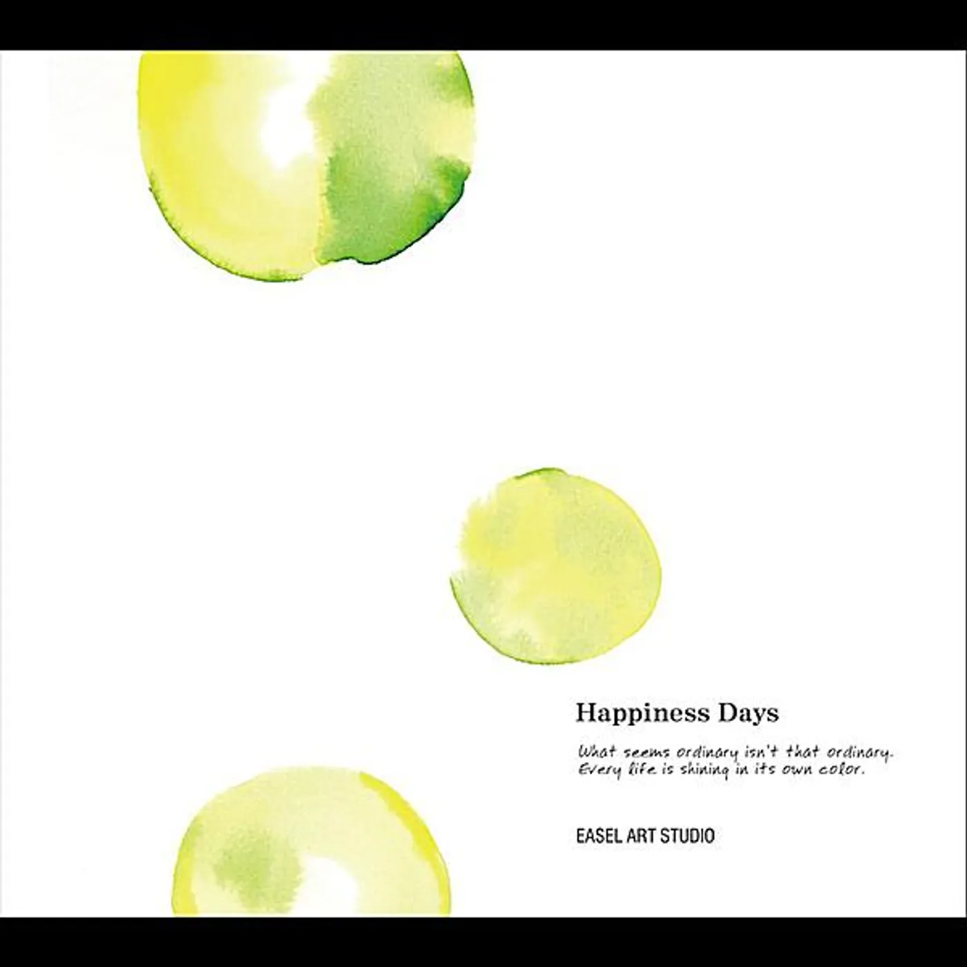 Easel Art Studio HAPPINESS DAYS CD
