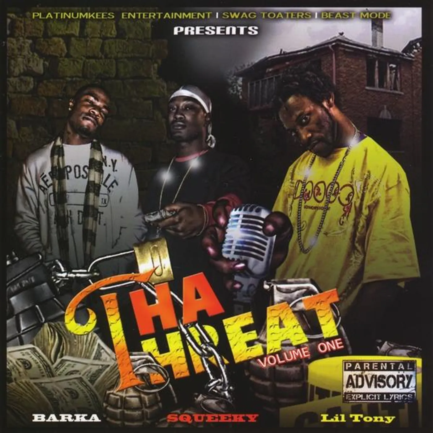 Lil Tony THA THREAT CD