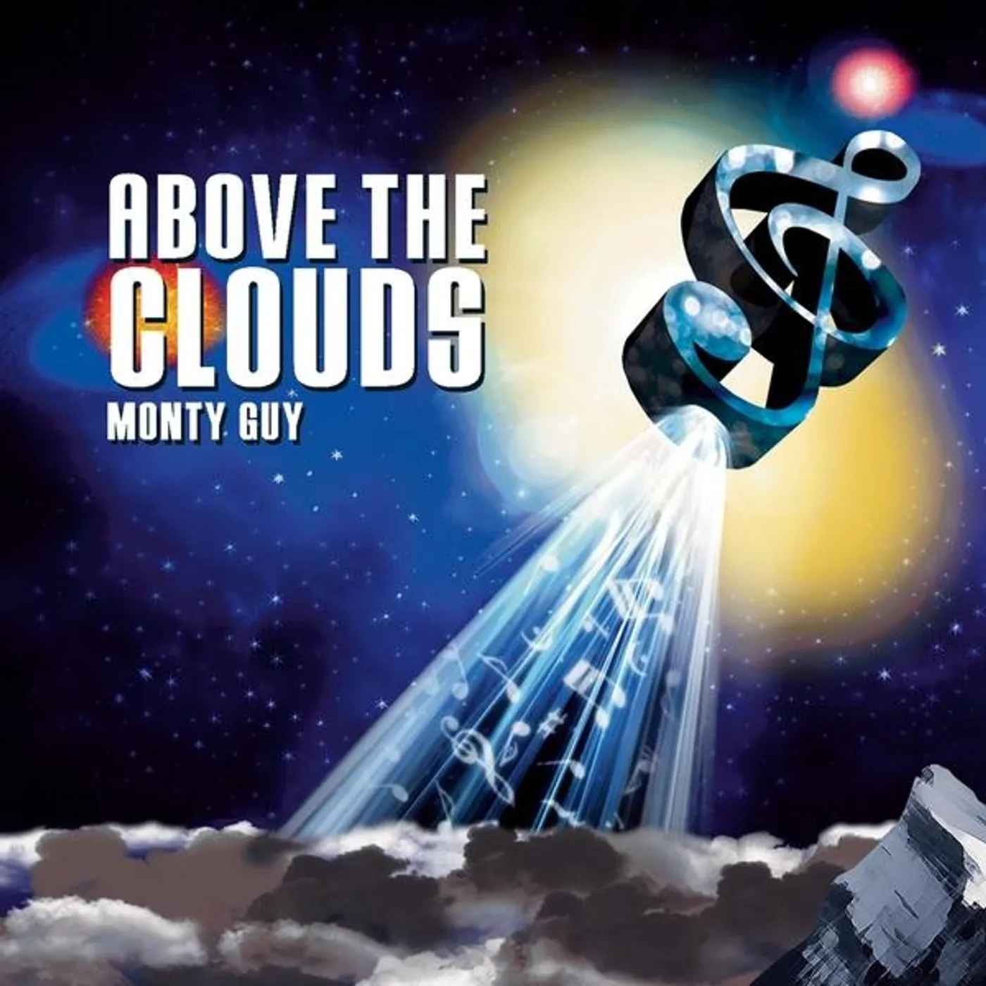 Monty Guy ABOVE THE CLOUDS CD