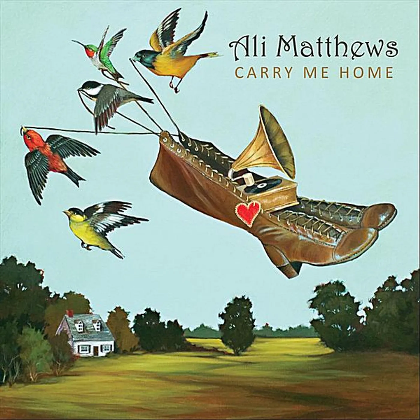 Ali Matthews CARRY ME HOME CD
