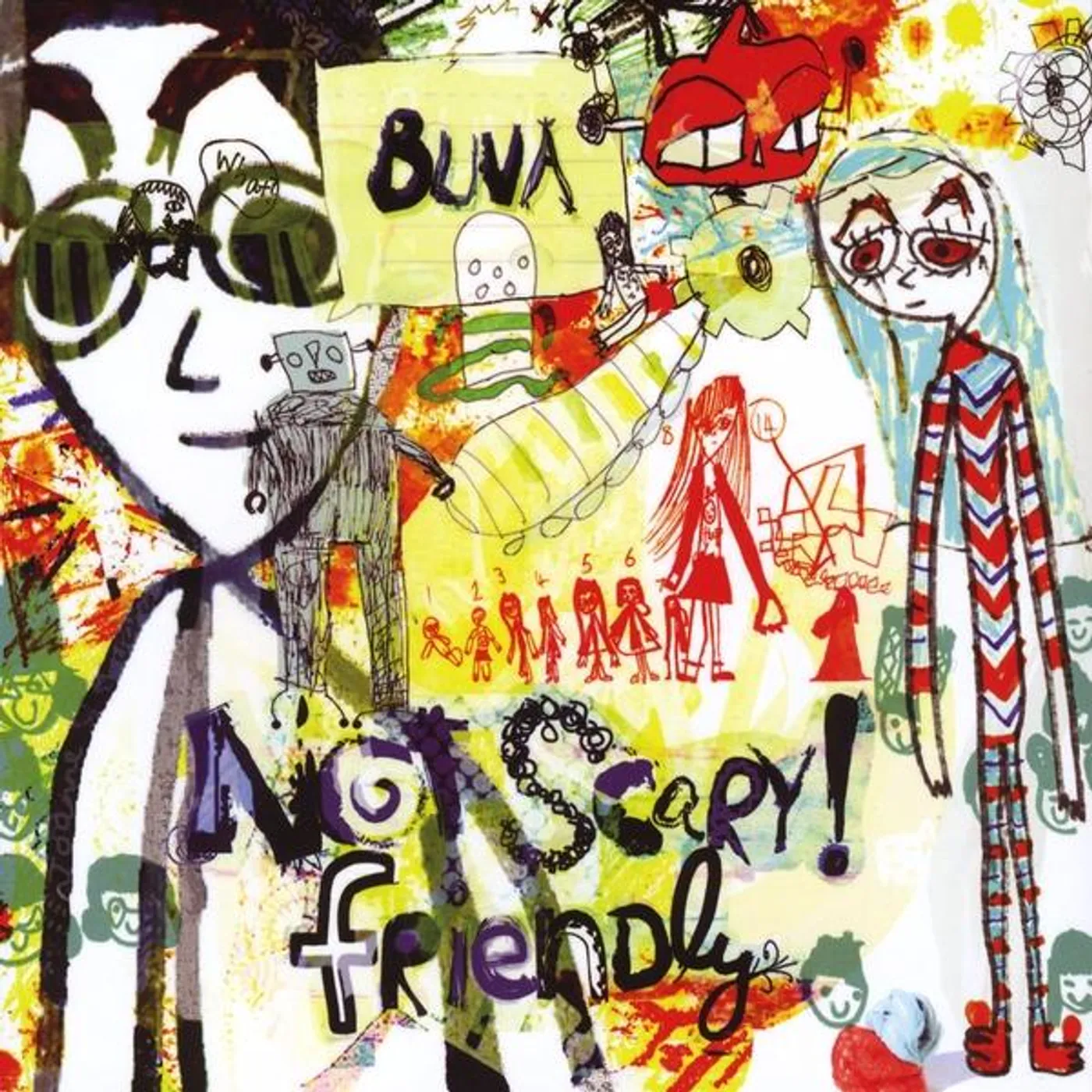 Buva NOT SCARY! FRIENDLY CD
