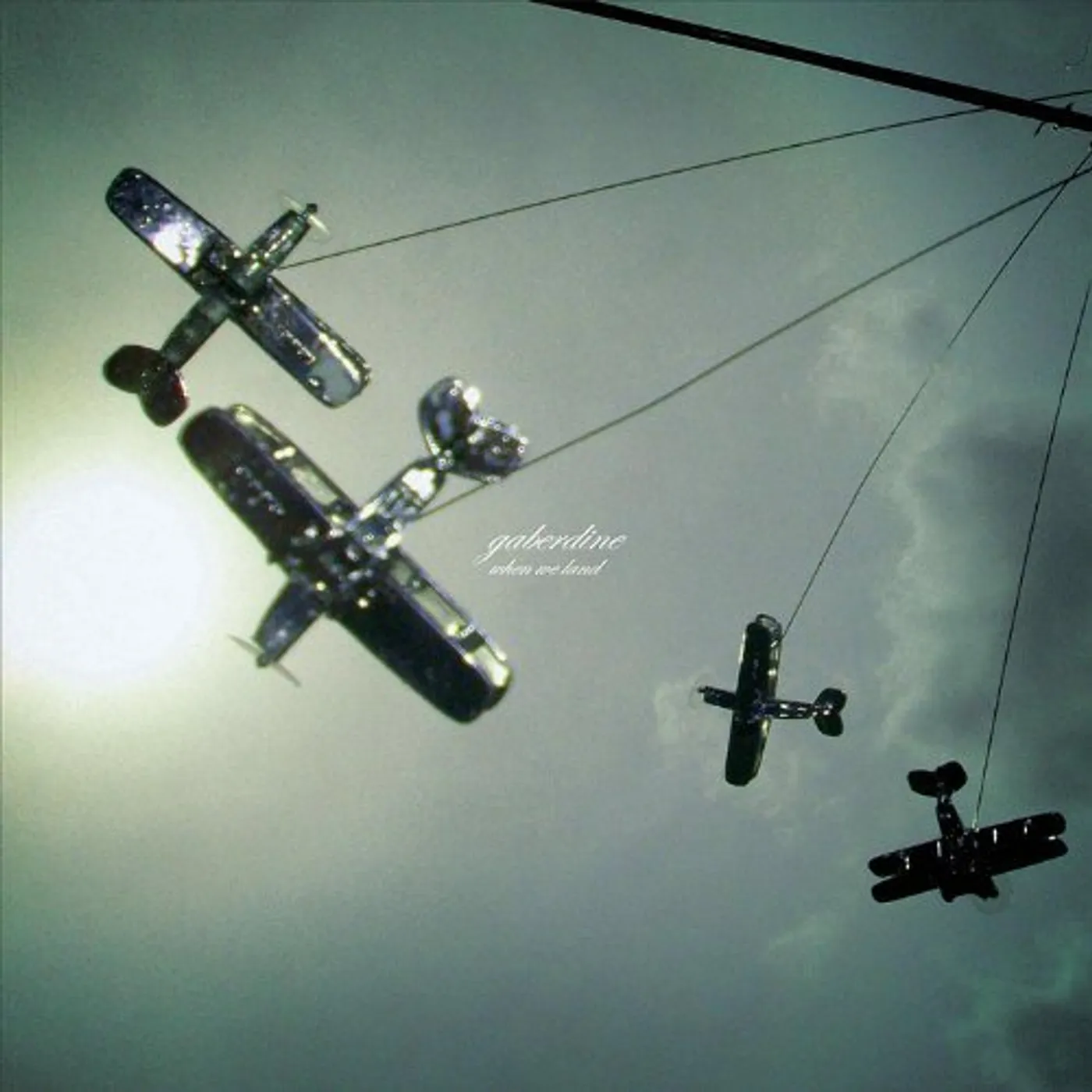 Gaberdine When We Land Vinyl Record