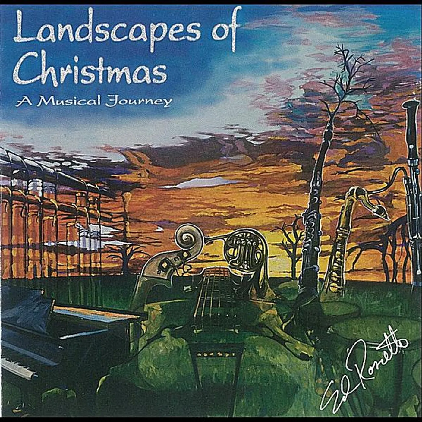 Ed Roscetti LANDSCAPES OF CHRISTMAS (A MUSICAL JOURNEY) CD