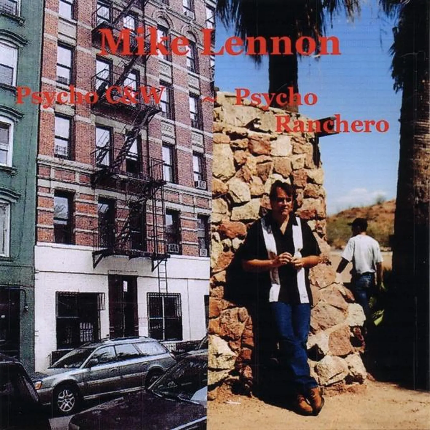 Mike Lennon PSYCHO C&W/PSYCHO RANCHERO CD