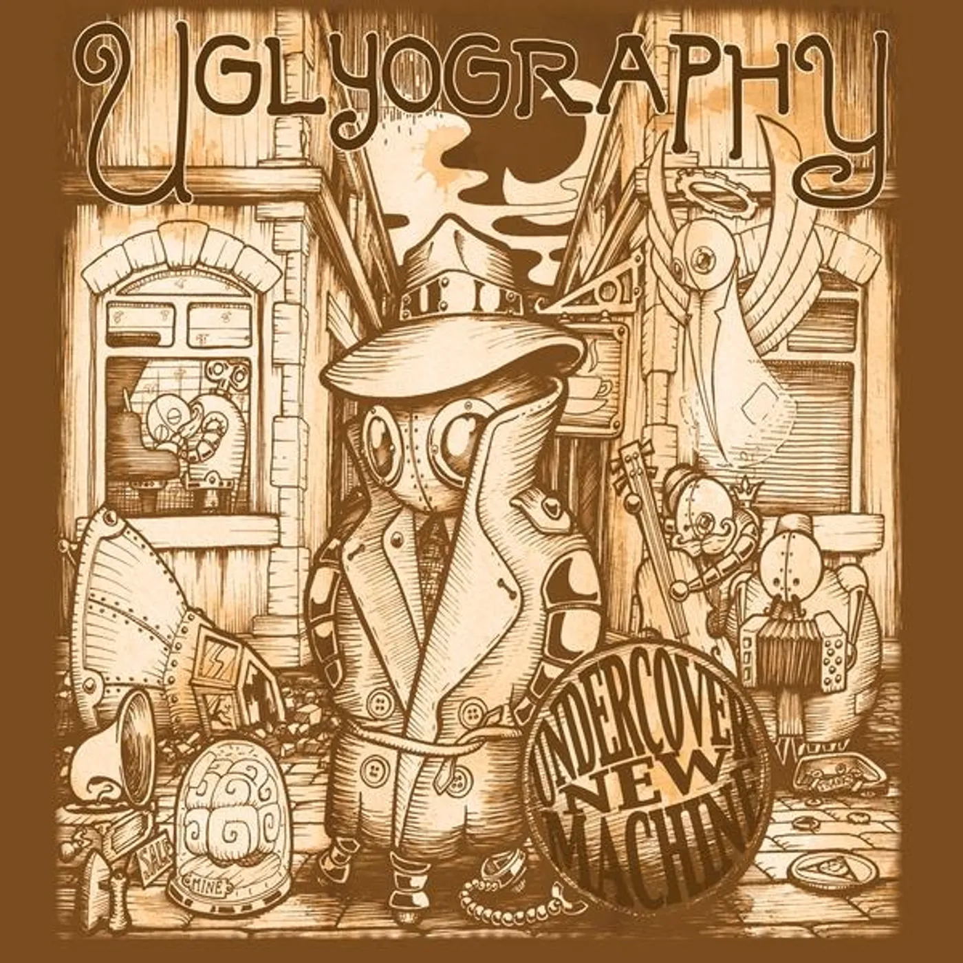 Uglyography UNDERCOVER NEW MACHINE CD