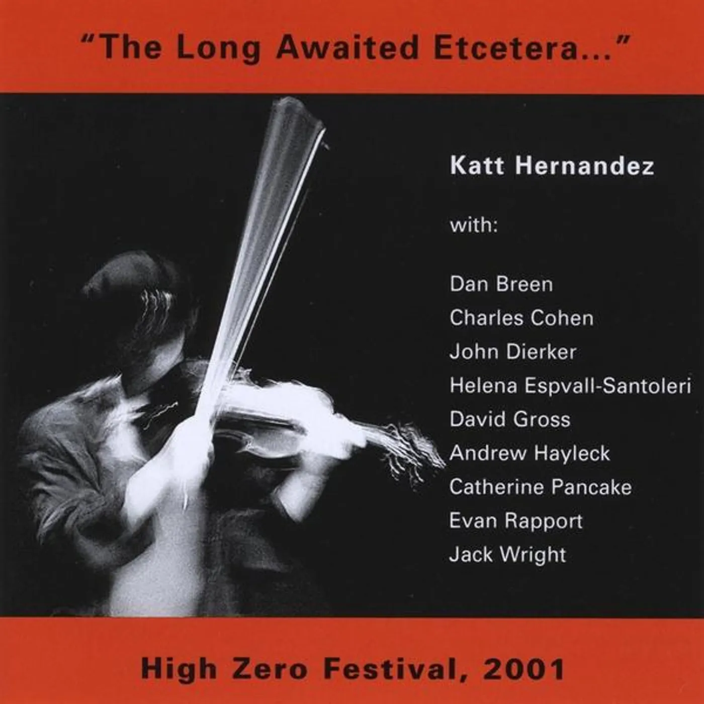 Katt Hernandez LONG AWAITED ETCETERA CD