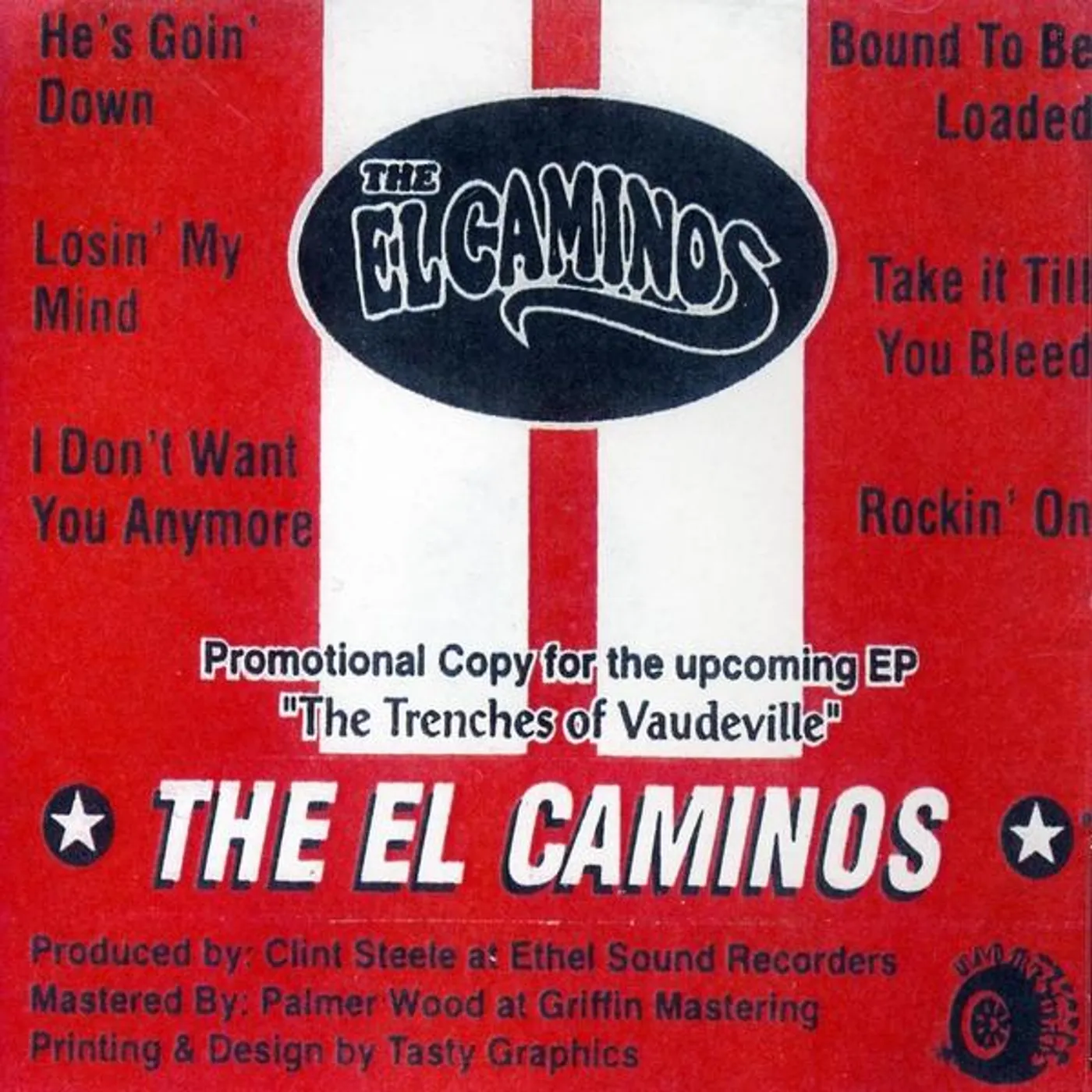 El Caminos TRENCHES OF VAUDEVILLE CD
