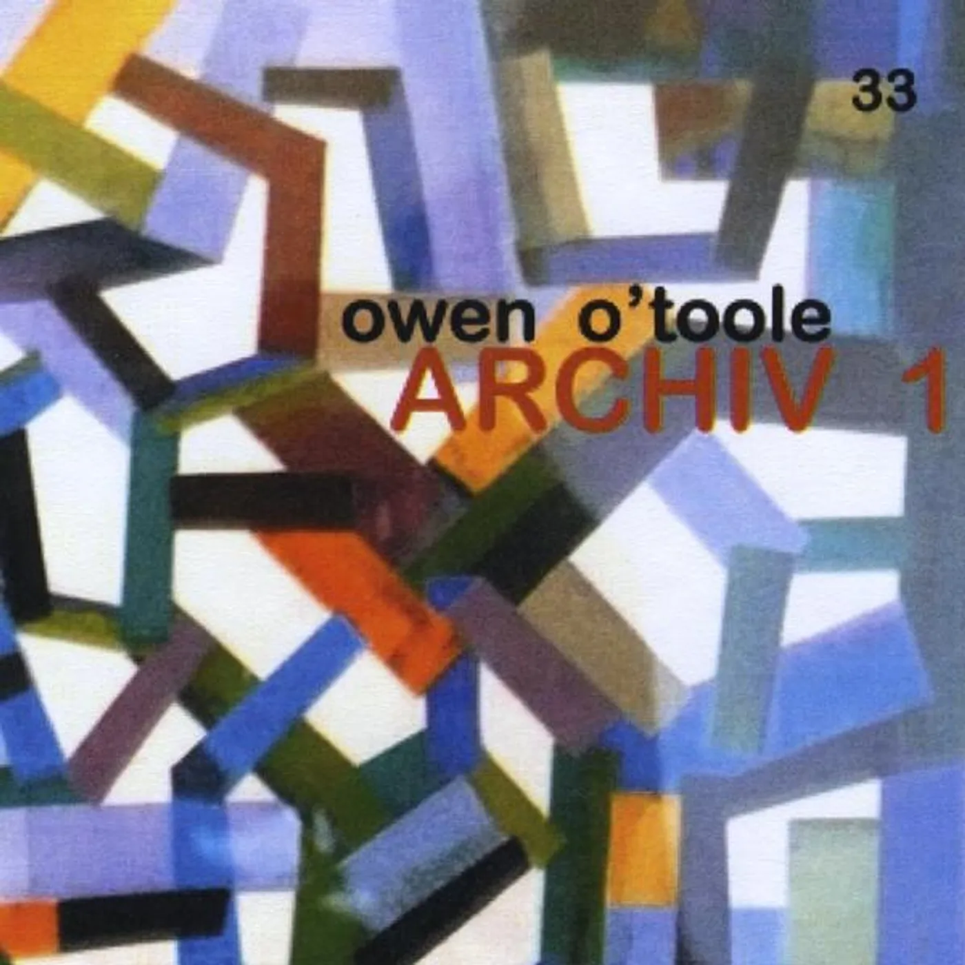 Owen O'Toole ARCHIV 1 CD