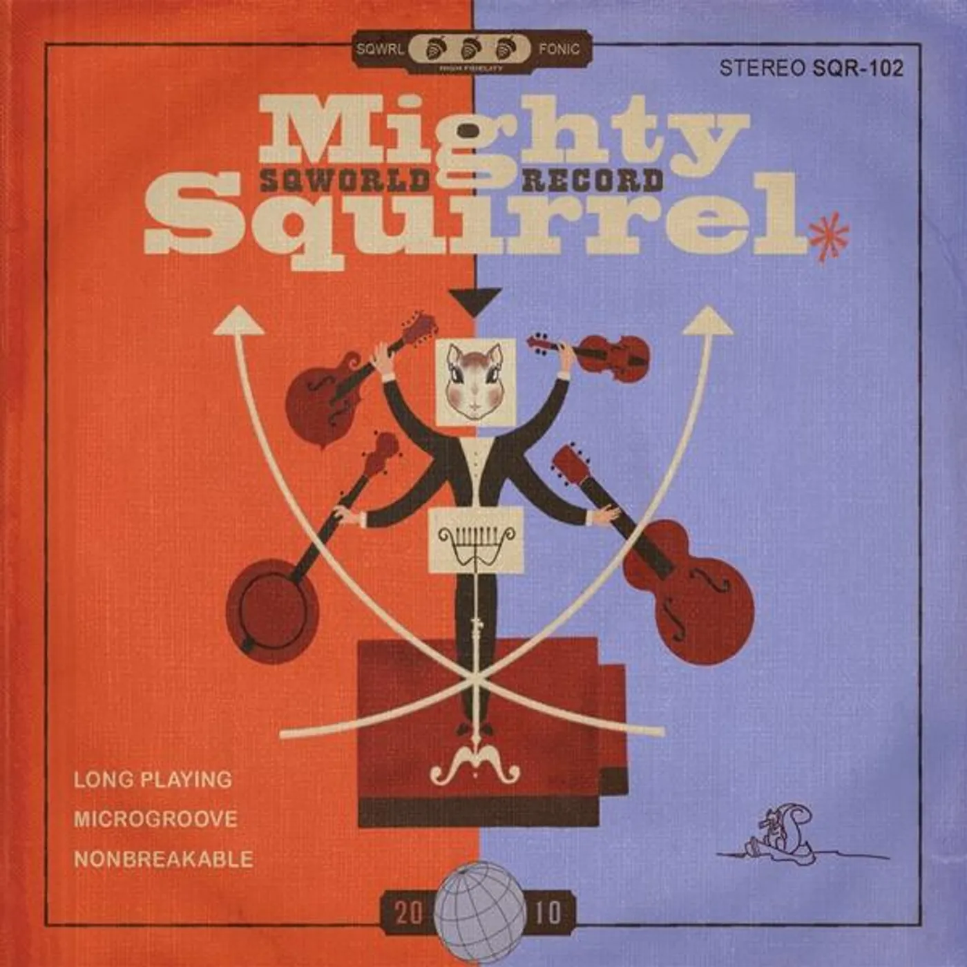 Mighty Squirrel SQWORLD RECORD CD