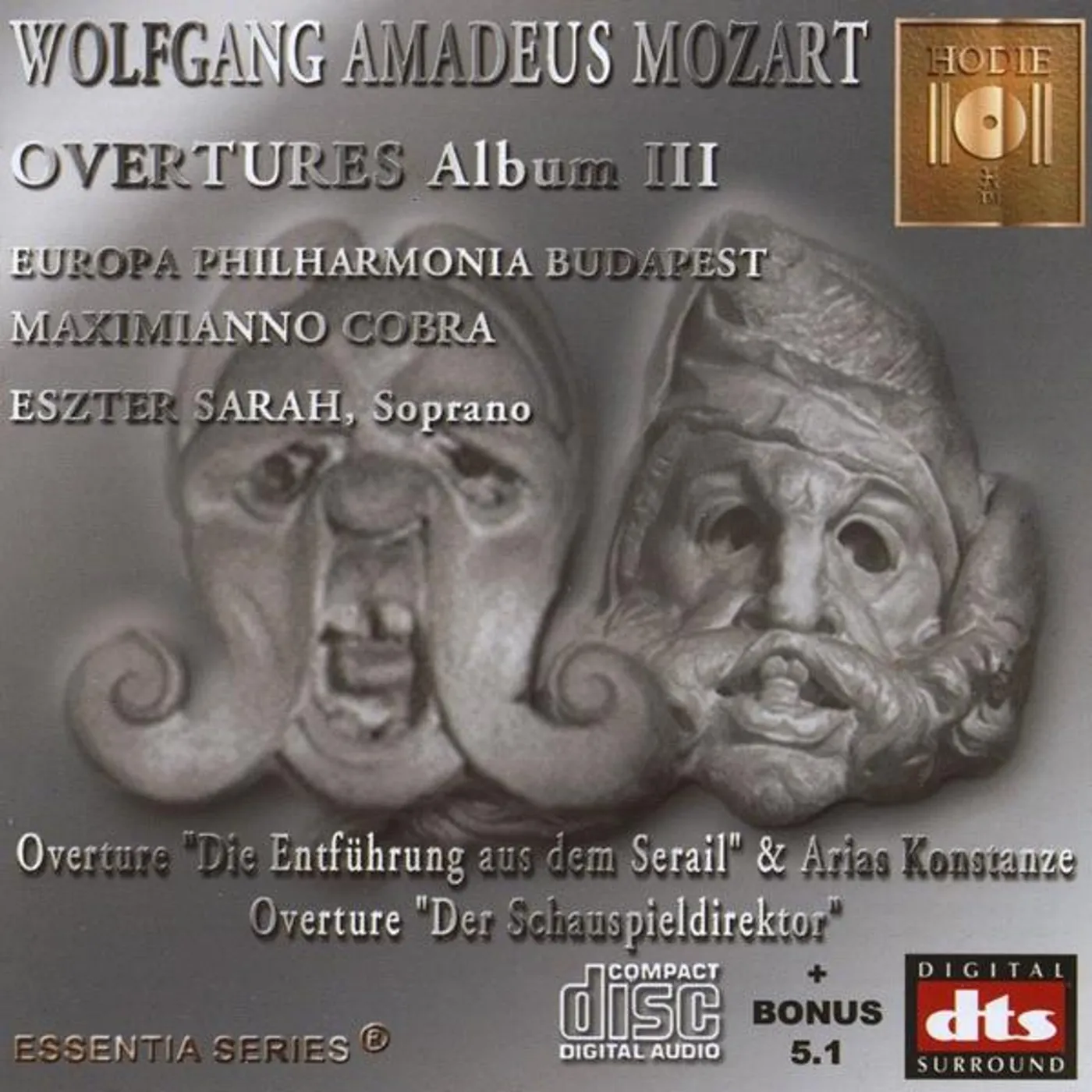 Maximianno Cobra MOZART-OPERA OVERTURES ALBUM 3 CD