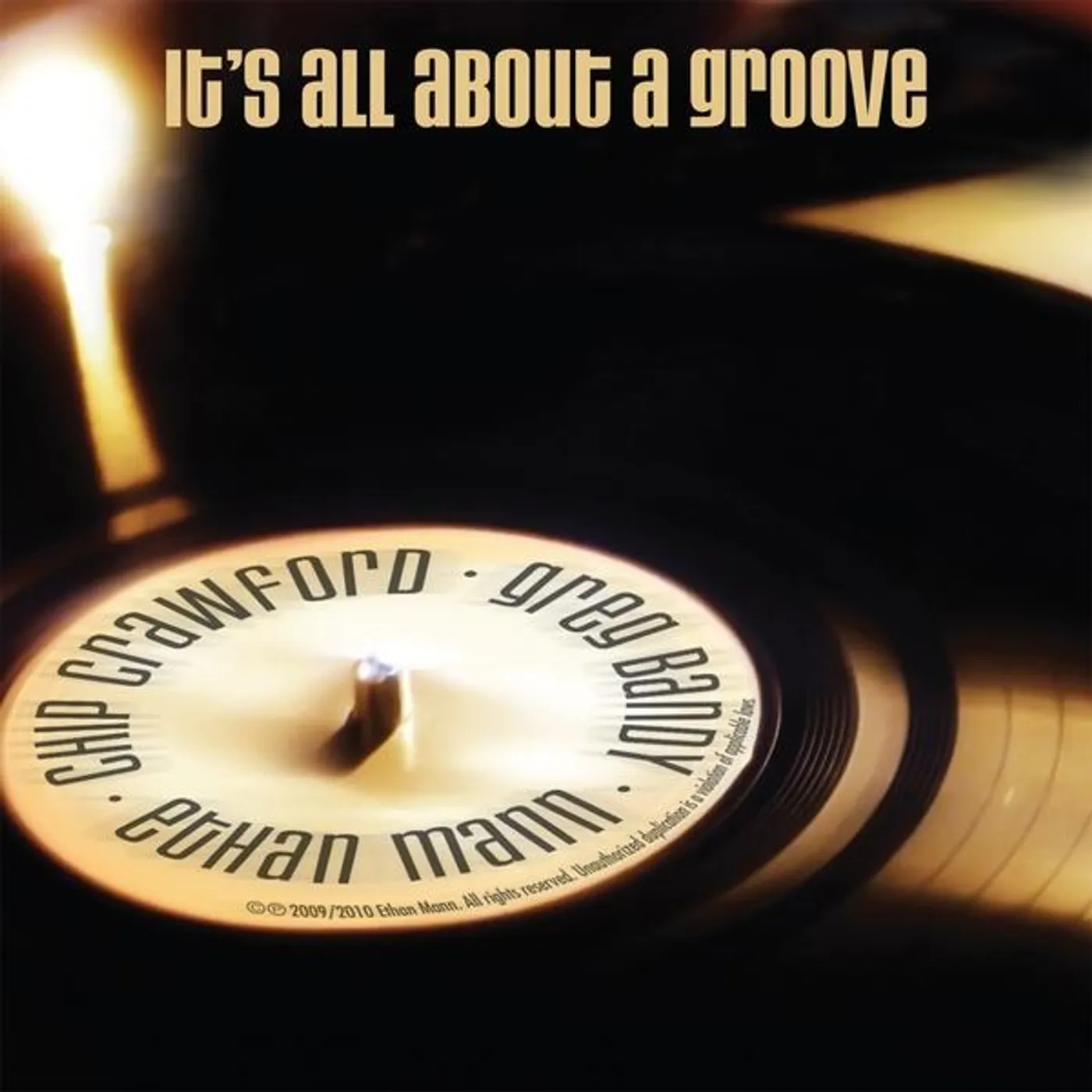 Ethan Mann ITS ALL ABOUT A GROOVE CD