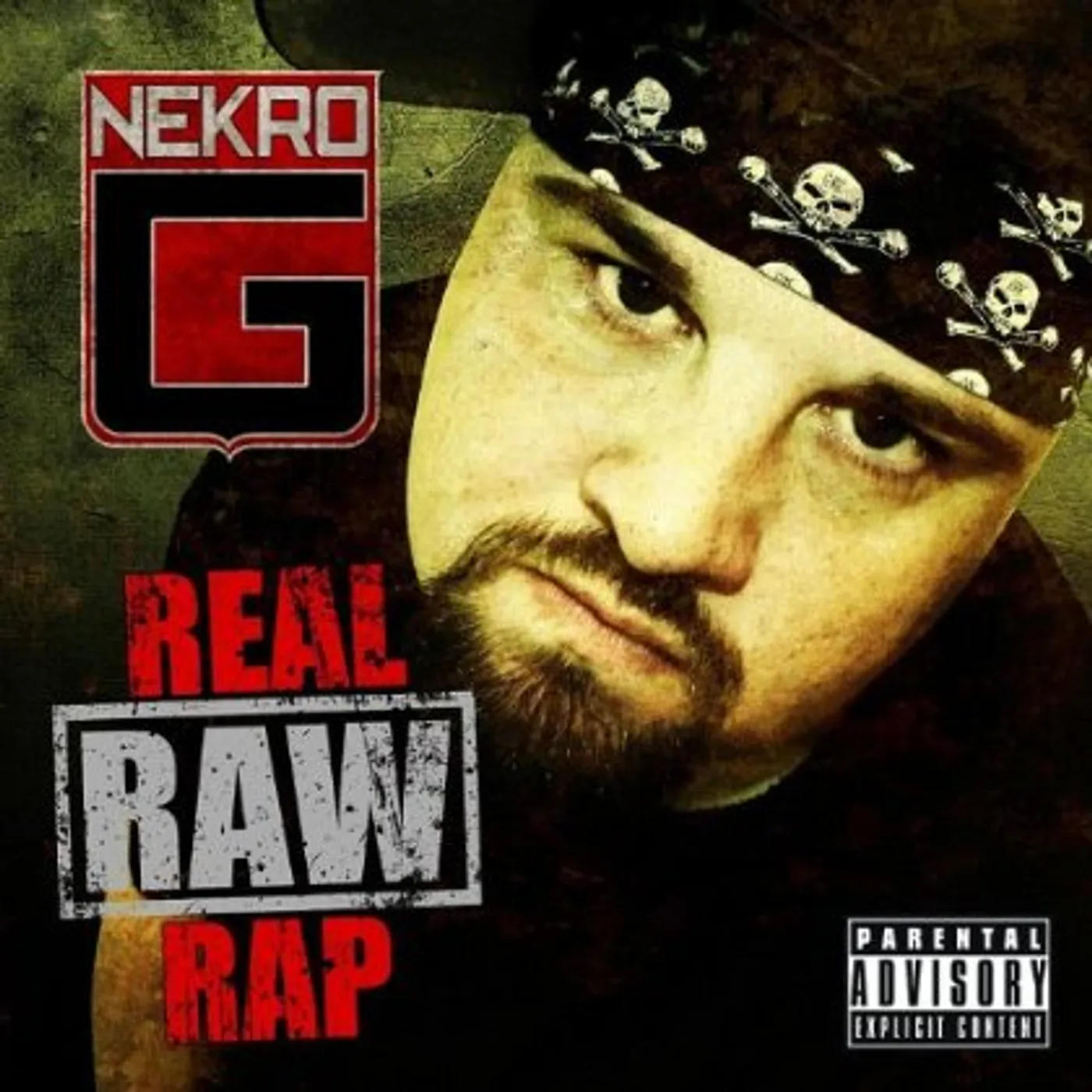 Nekro G REAL RAW RAP CD