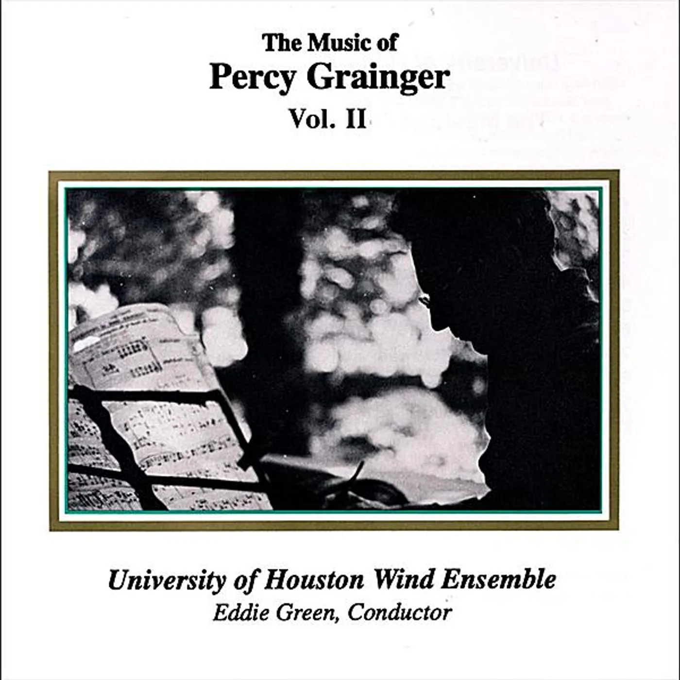 University of Houston Wind Ensemble MUSIC OF PERCY GRAINGER VOL. 2 CD