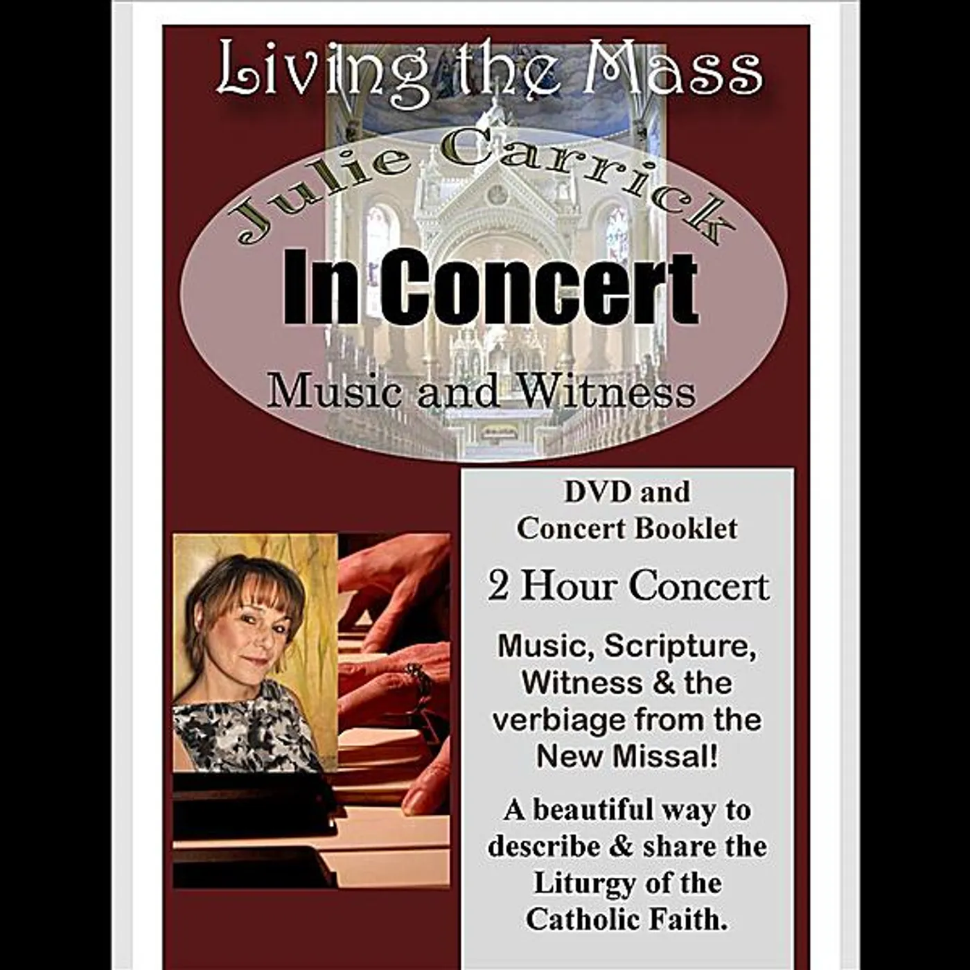 Julie Carrick LIVING THE MASS DVD
