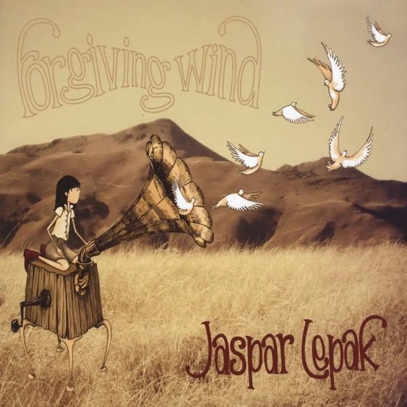 Jaspar Lepak FORGIVING WIND CD