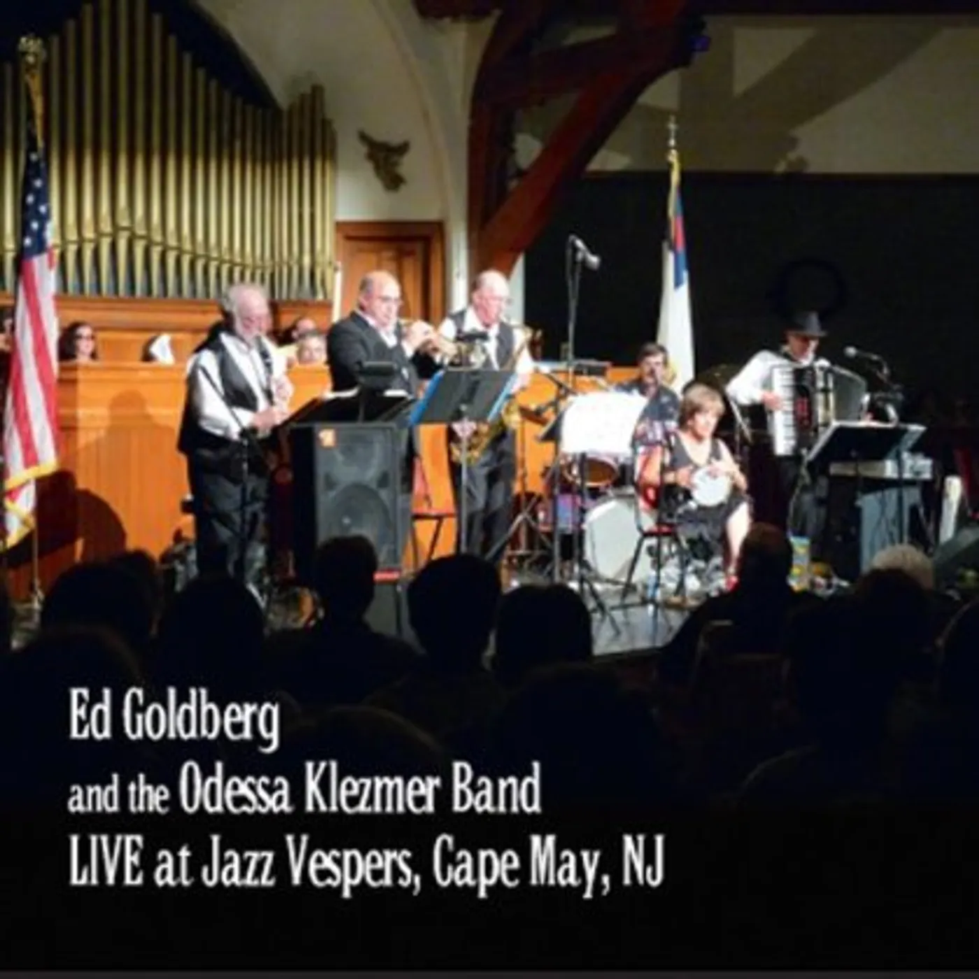 Ed Goldberg & The Odessa Klezmer Band LIVE AT THE JAZZ VESPERS CD