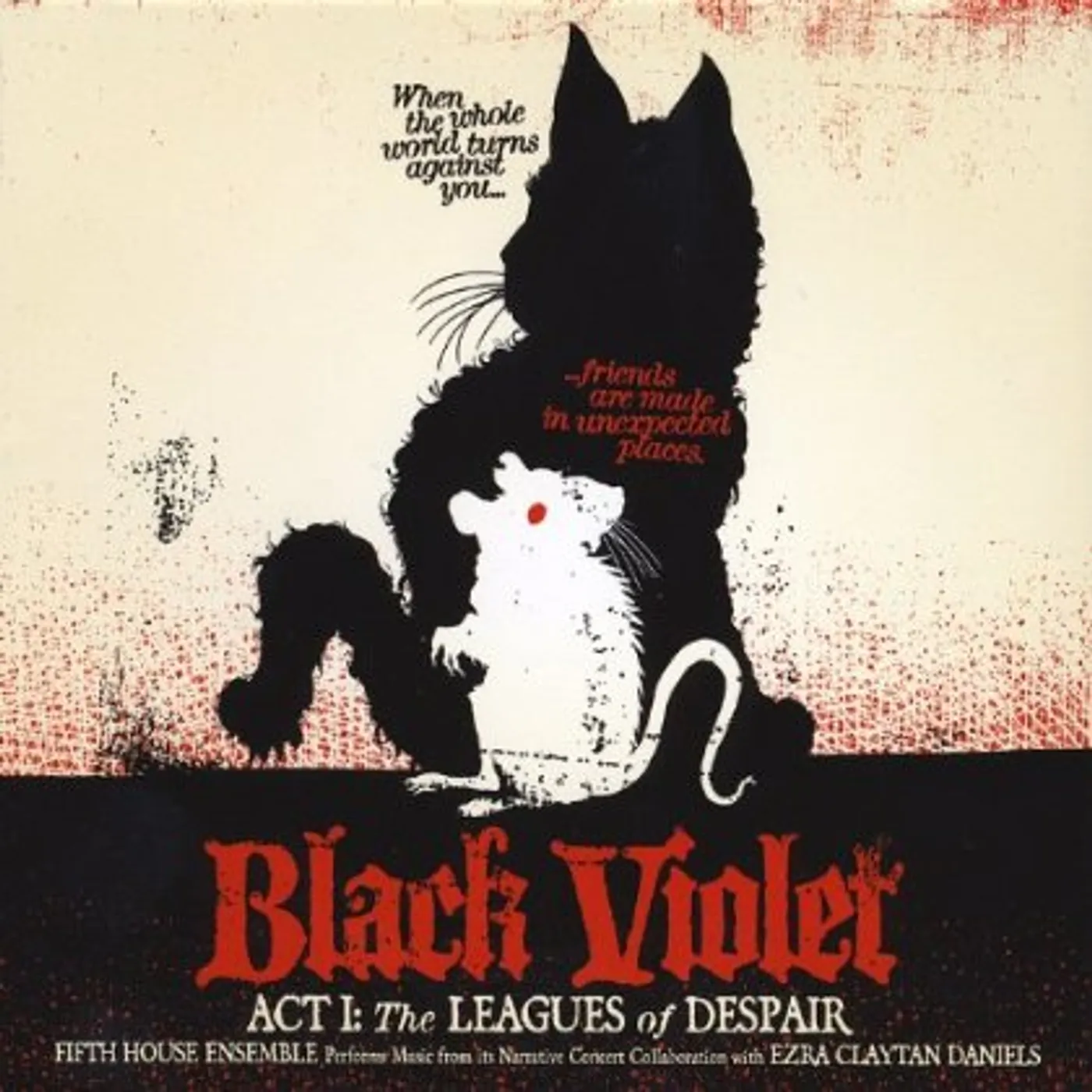 Fifth House Ensemble BLACK VIOLET ACT 1: THE LEAGUES OF DESPAIR CD