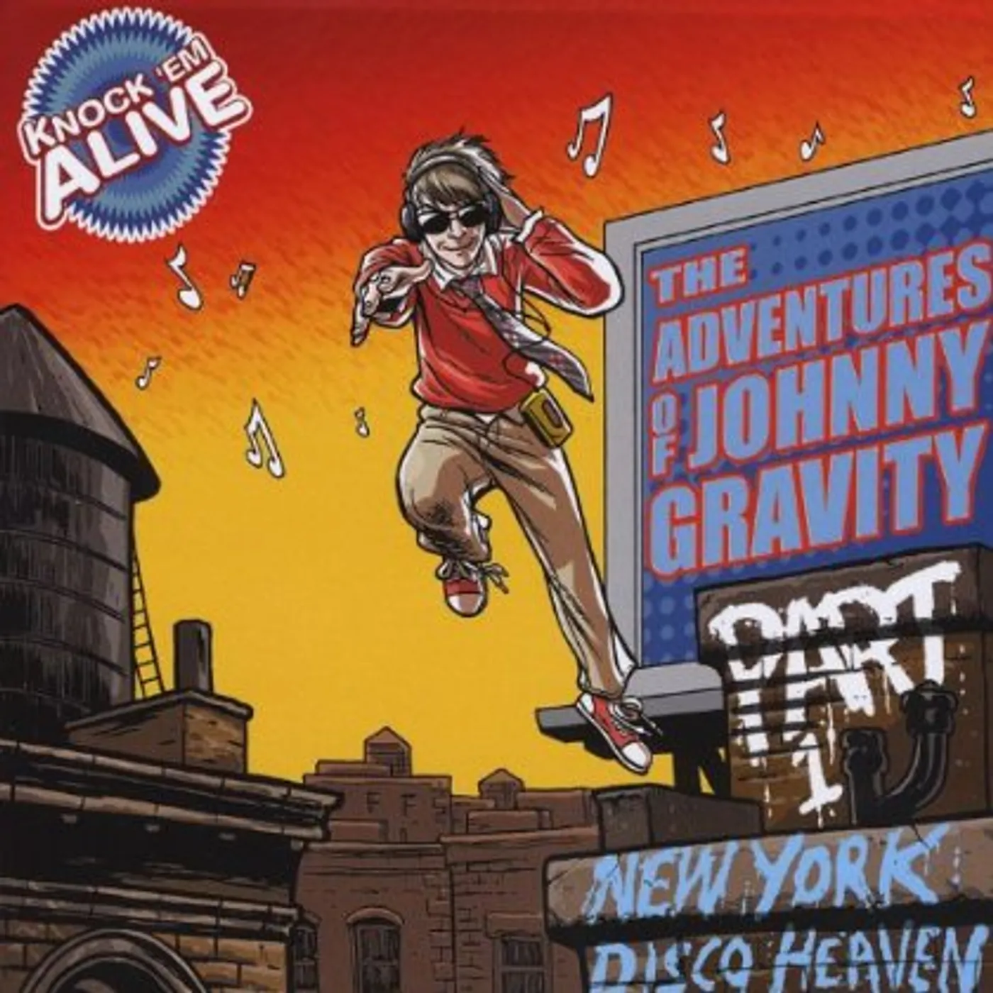 Knock 'Em Alive ADVENTURES OF JOHNNY GRAVITY PART 1: NEW YORK DISC CD