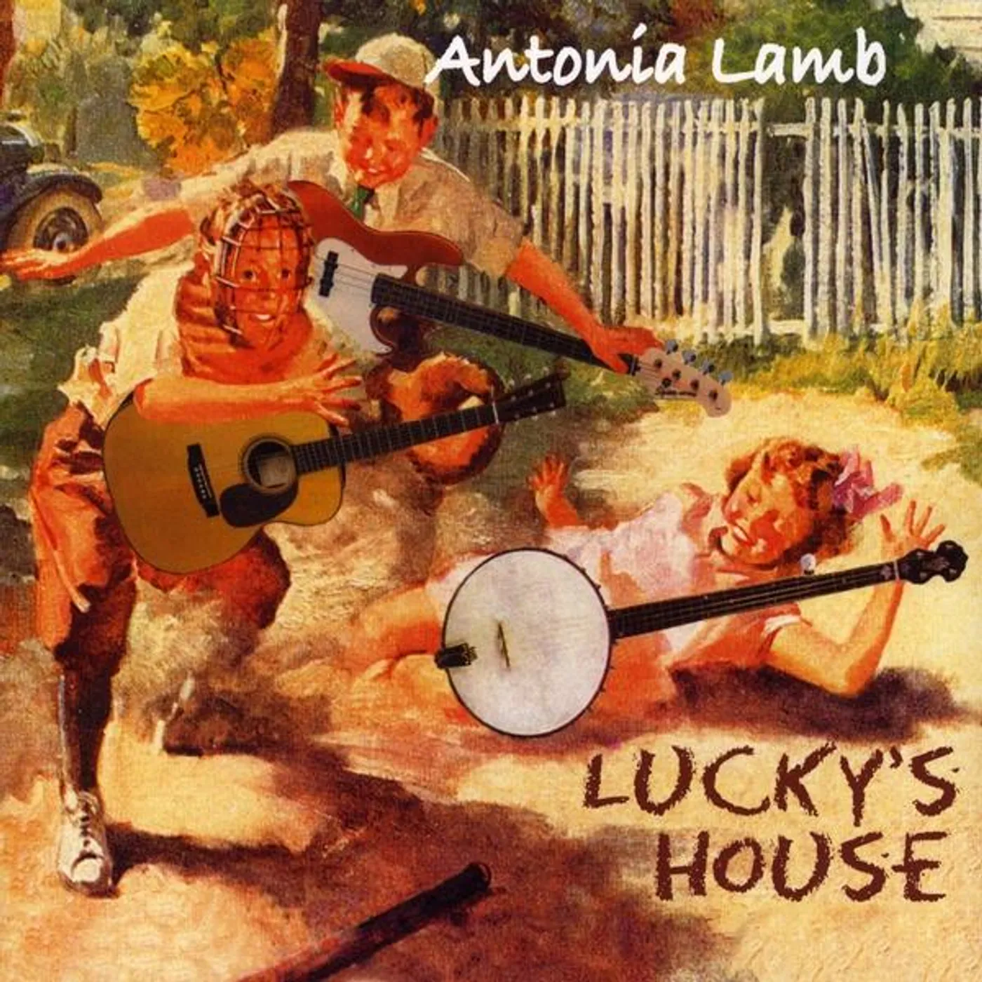Antonia Lamb LUCKY'S HOUSE CD