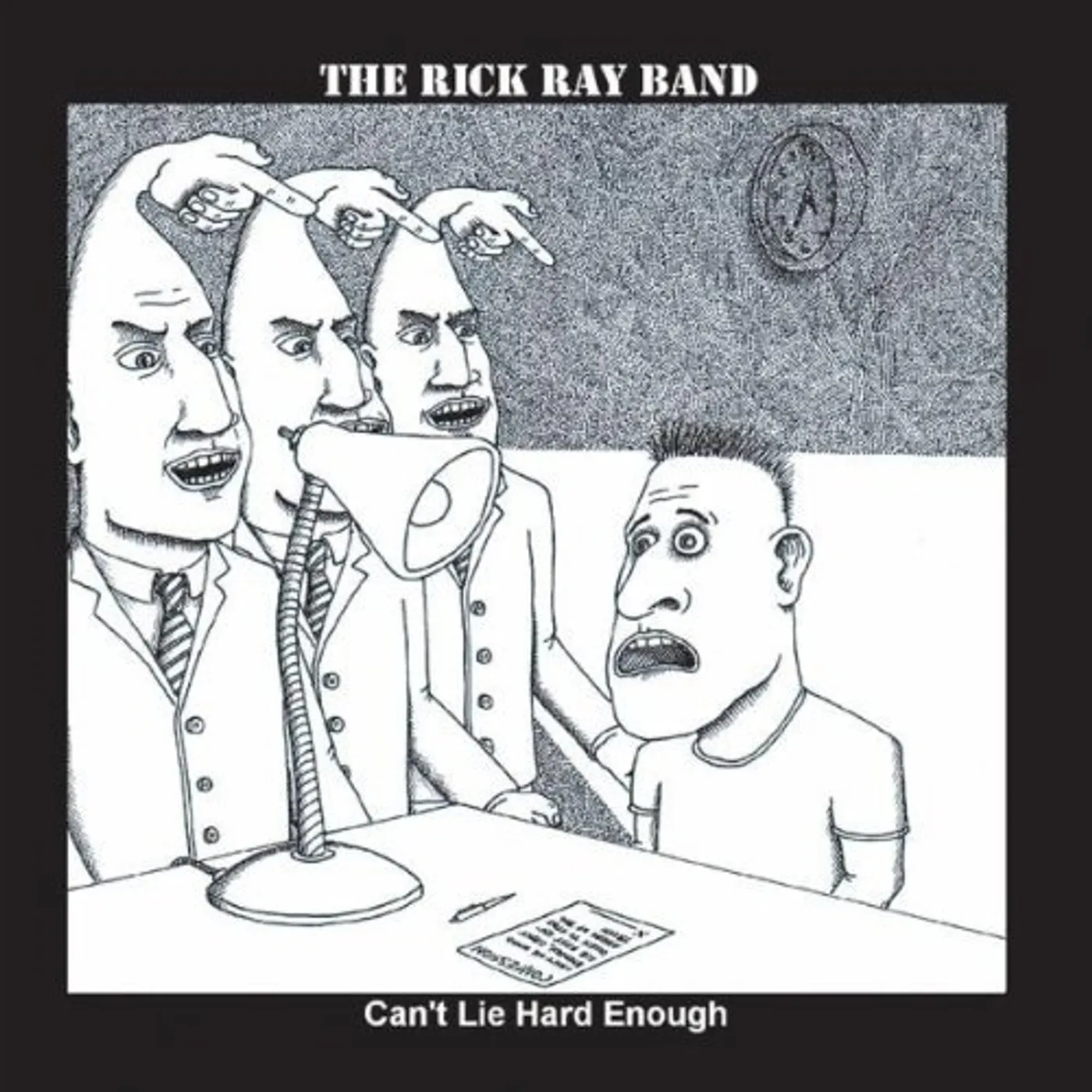 The Rick Ray Band CAN'T LIE HARD ENOUGH CD