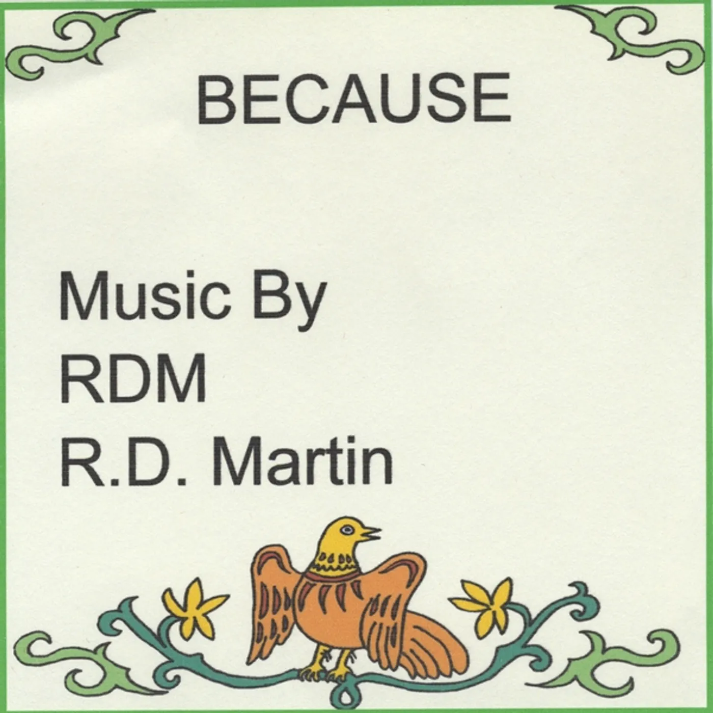 Rdm BECAUSE CD