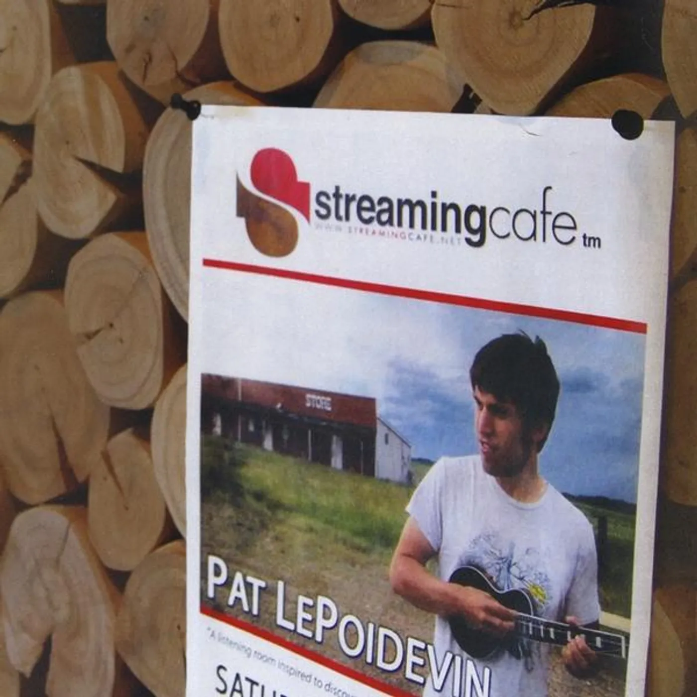 Pat LePoidevin LIVE AT STREAMING CAFE CD