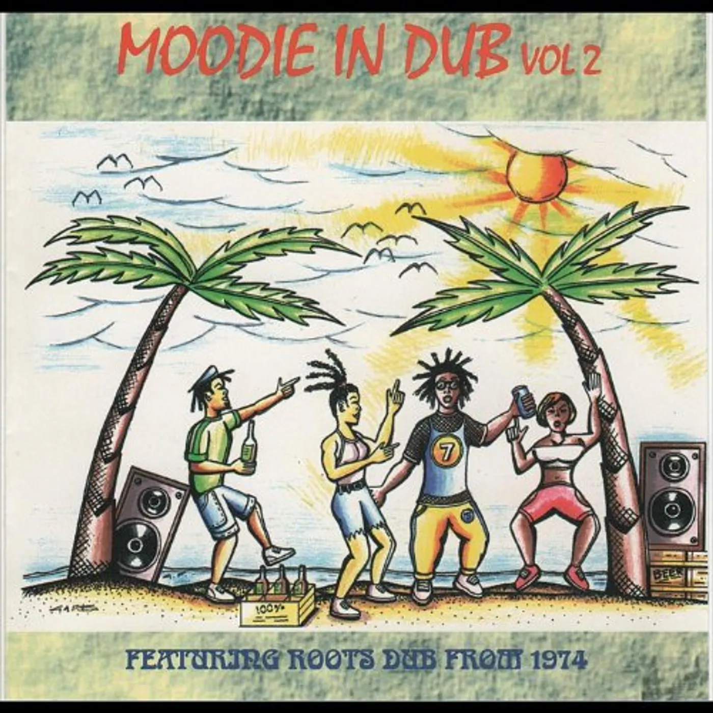 MOODIE IN DUB 2 Vinyl Record
