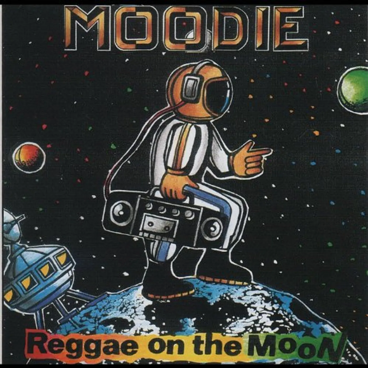 Moodie Reggae On the Moon Vinyl Record
