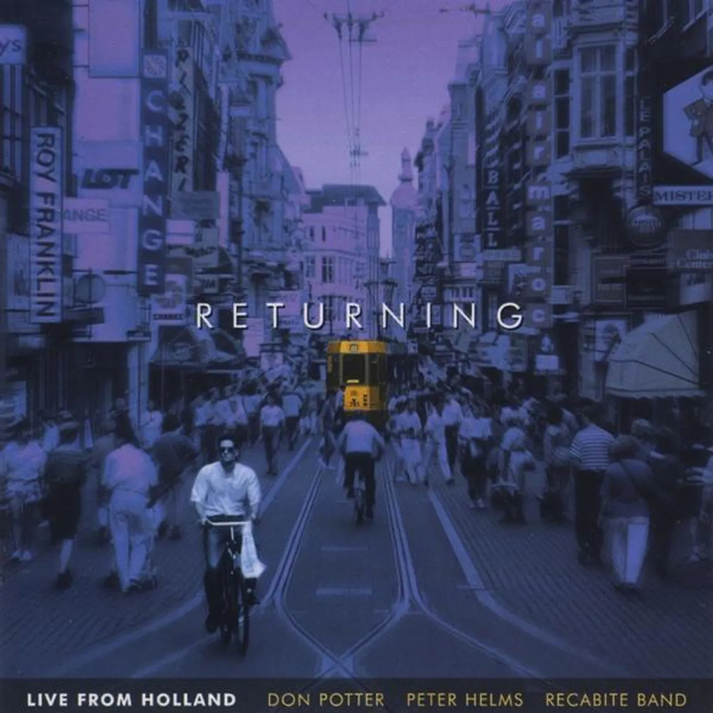 Don Potter RETURNING (LIVE FROM HOLLAND) CD