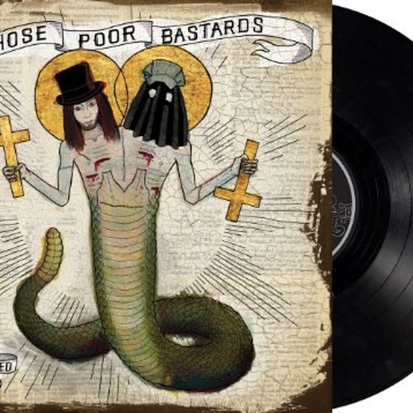 Those Poor Bastards GOSPEL HAUNTED (VINYL LP) Vinyl Record