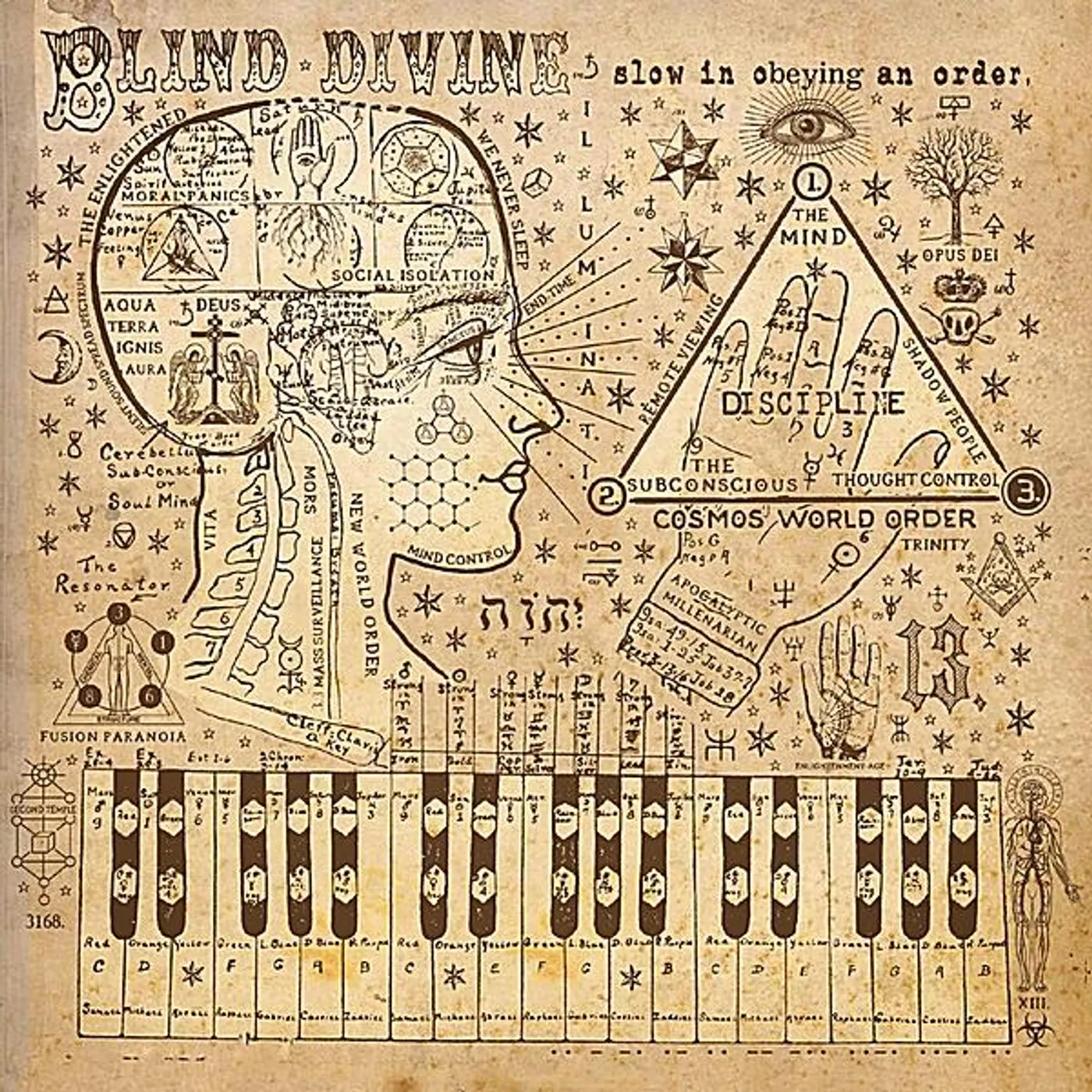 Blind Divine SLOW IN OBEYING AN ORDER CD