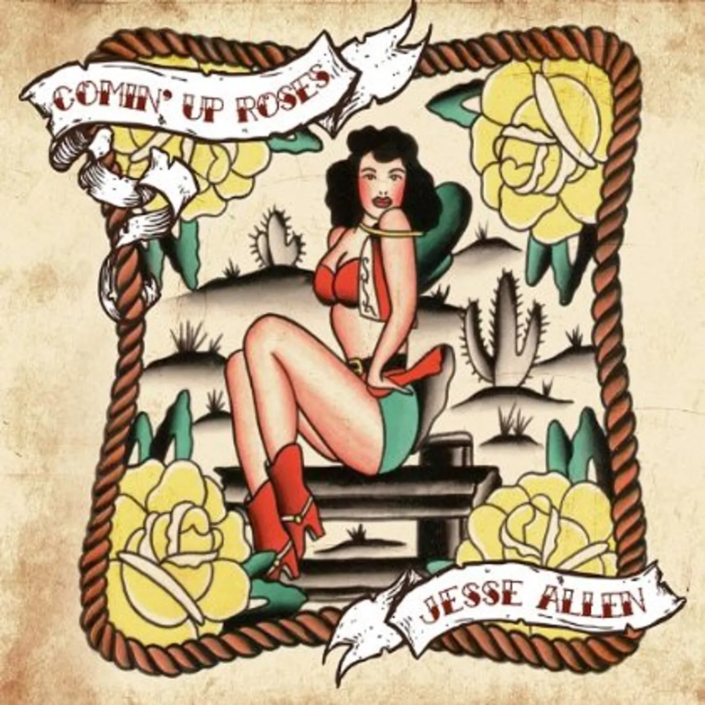 Jesse Allen COMIN' UP ROSES CD