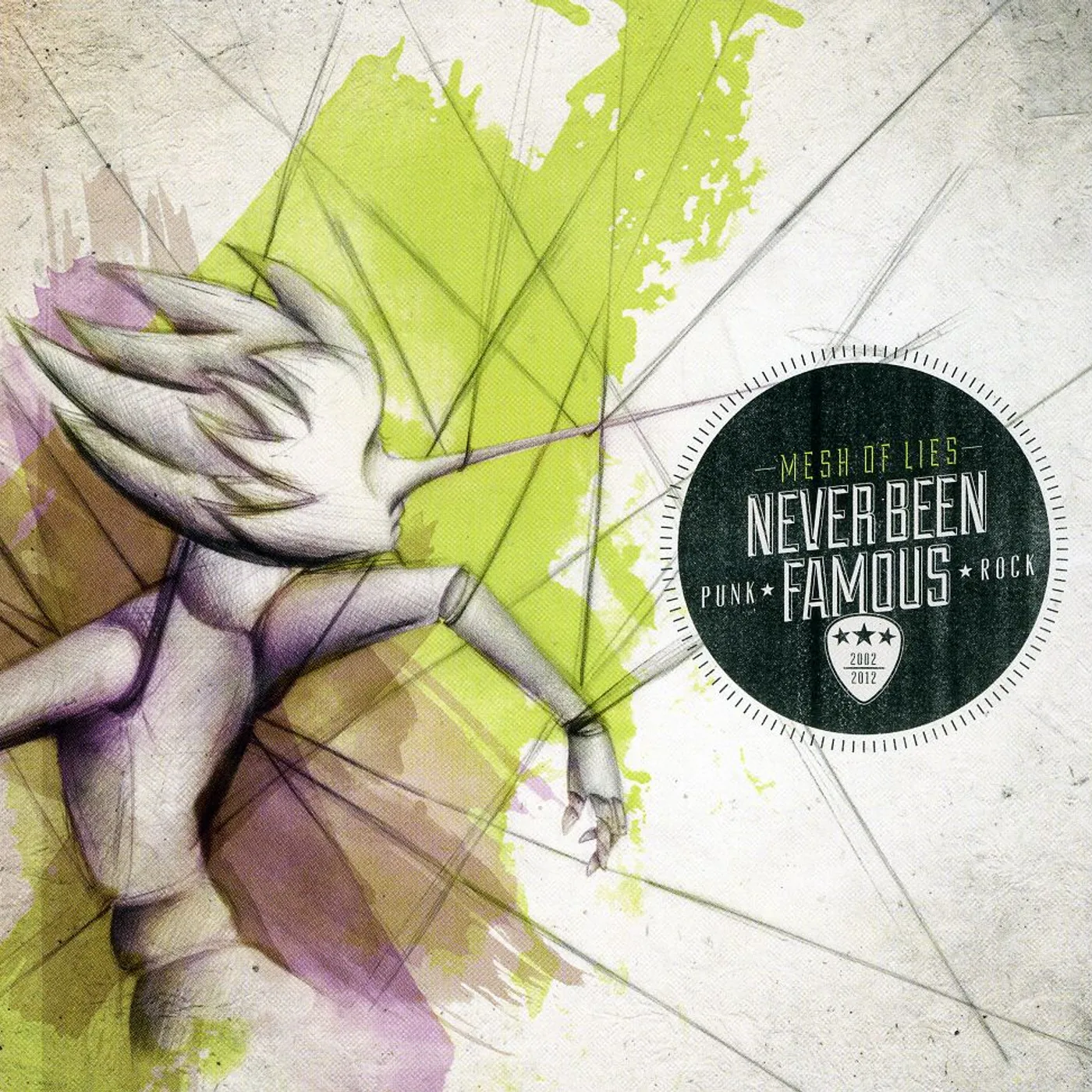 Never Been Famous MESH OF LIES CD