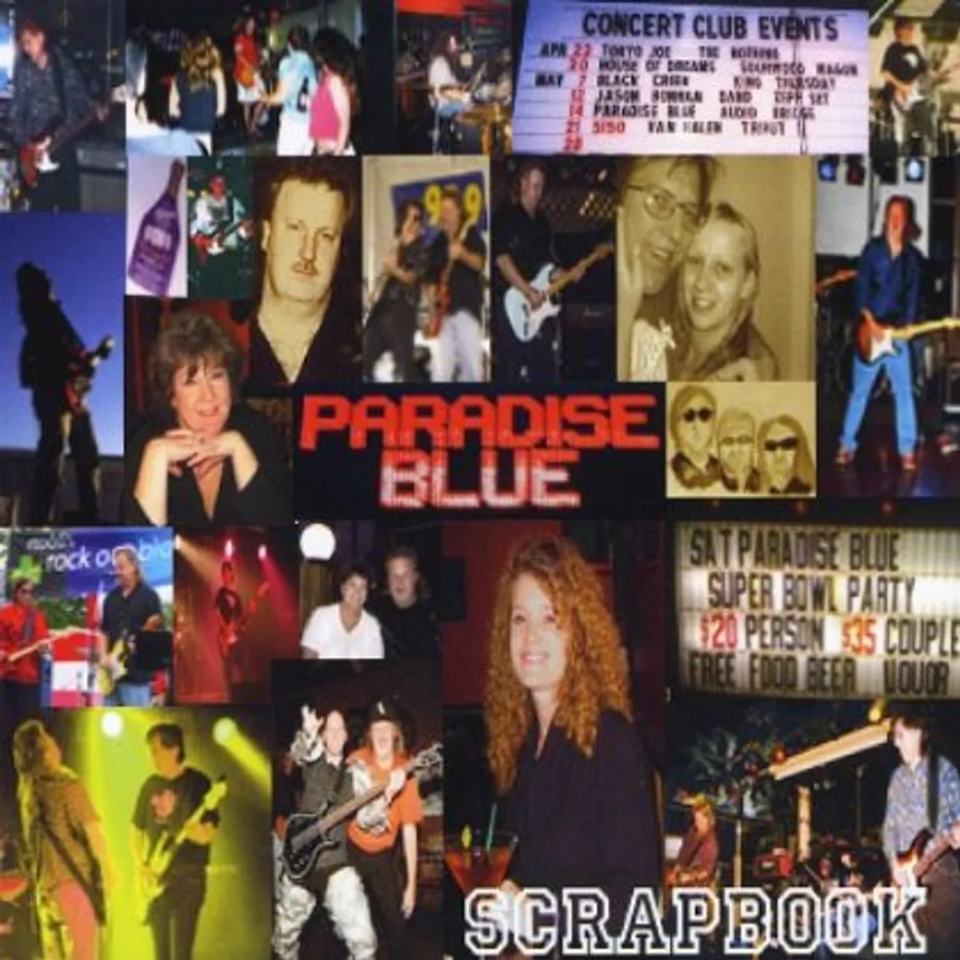 Paradise Blue SCRAPBOOK CD
