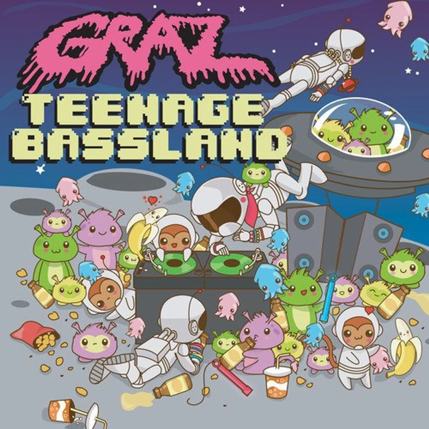 Graz Teenage Bassland Vinyl Record