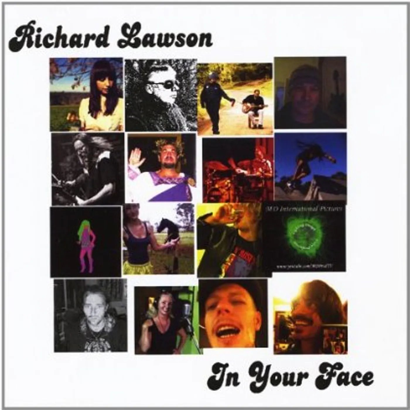 Richard Lawson IN YOUR FACE CD