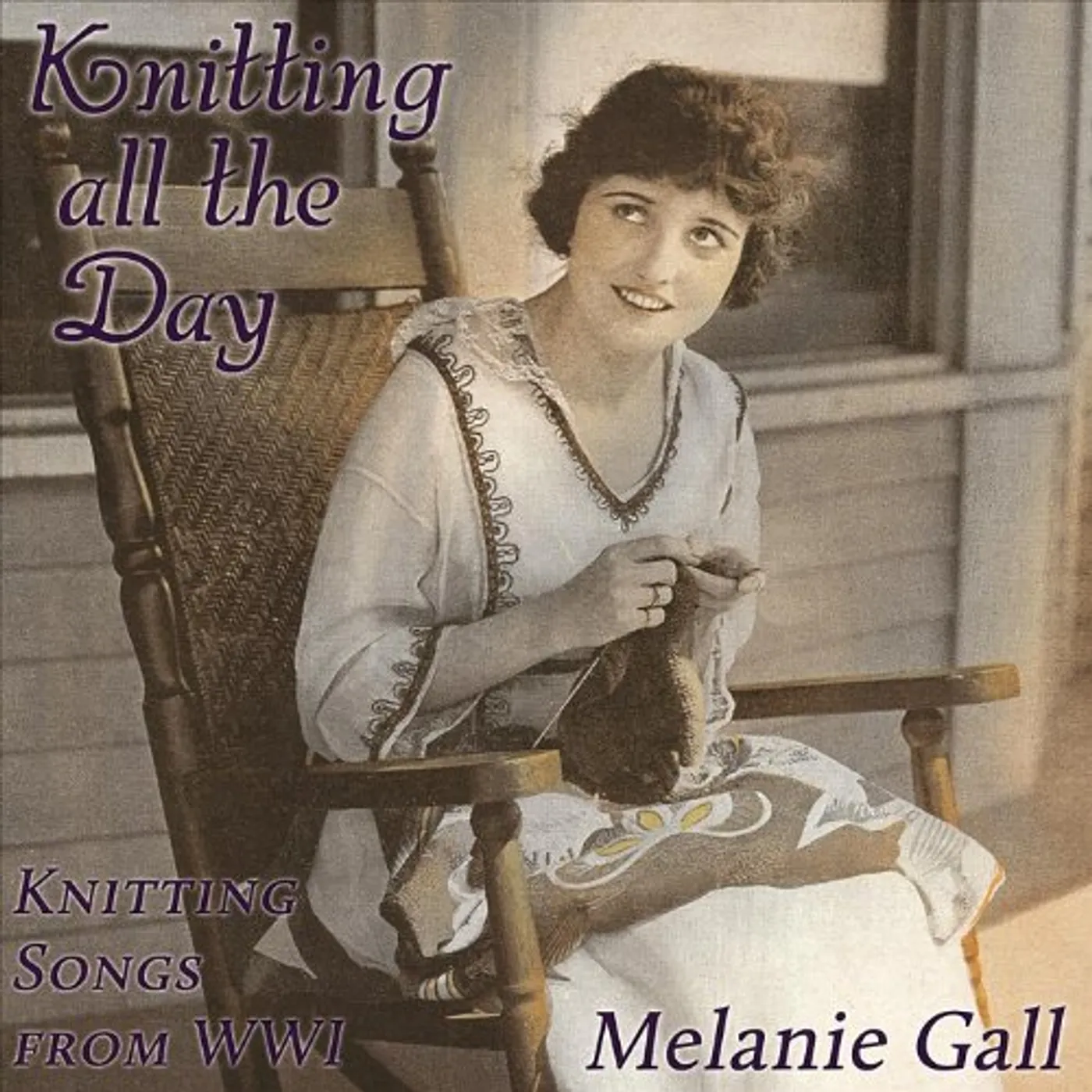 Melanie Gall KNITTING ALL THE DAY CD