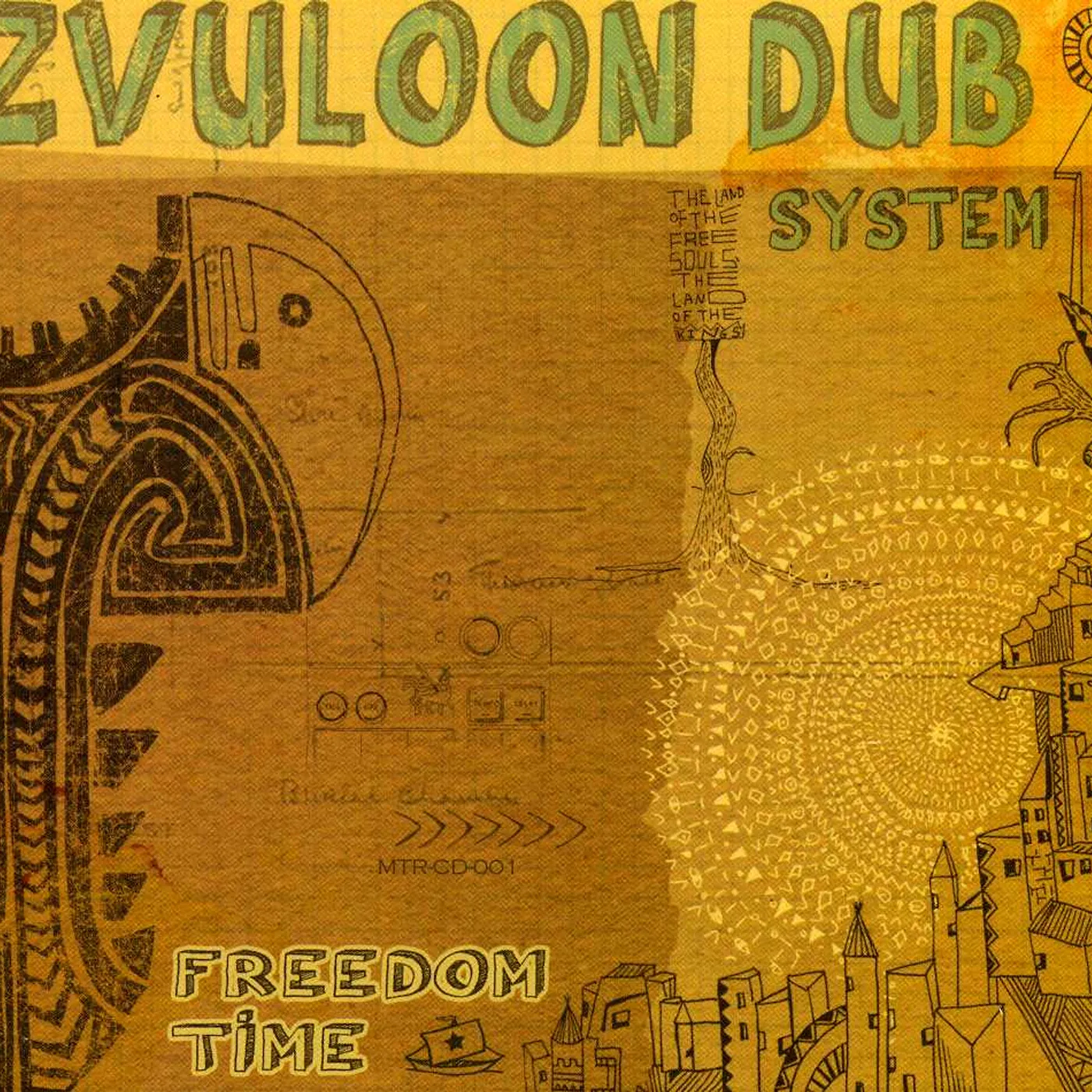 Zvuloon Dub System FREEDOM TIME CD
