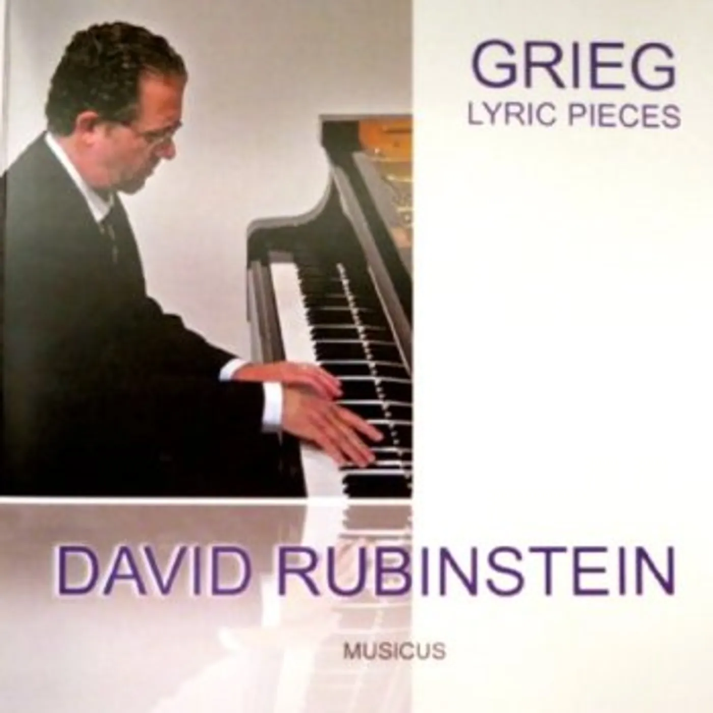 David Rubinstein PLAYS GRIEG: LYRIC PIECES CD