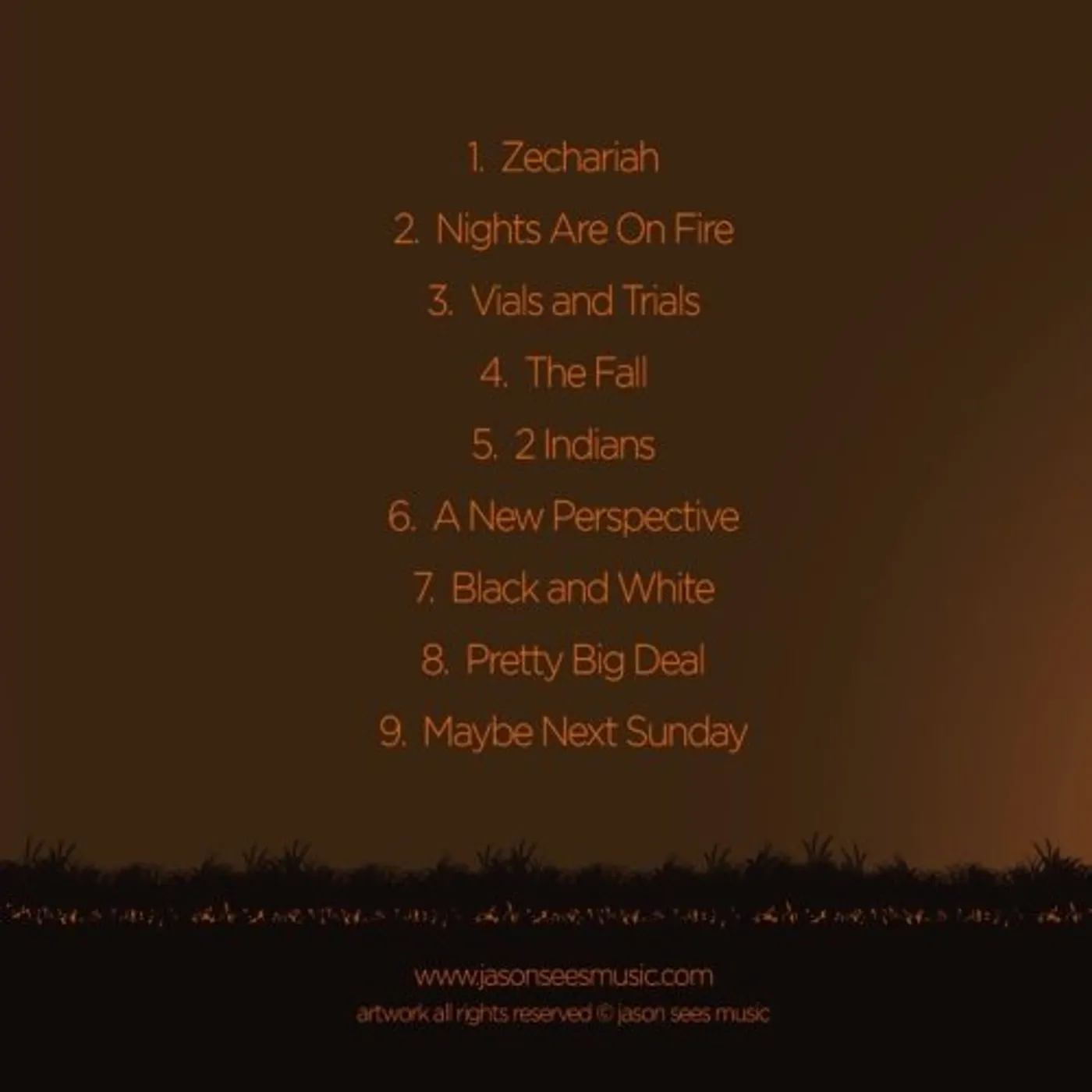Jason Sees NEW PERSPECTIVE CD