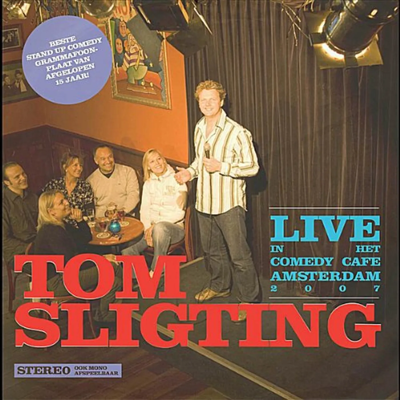 Tom Sligting LIVE IN HET COMEDY CAFE AMSTERDAM Vinyl Record