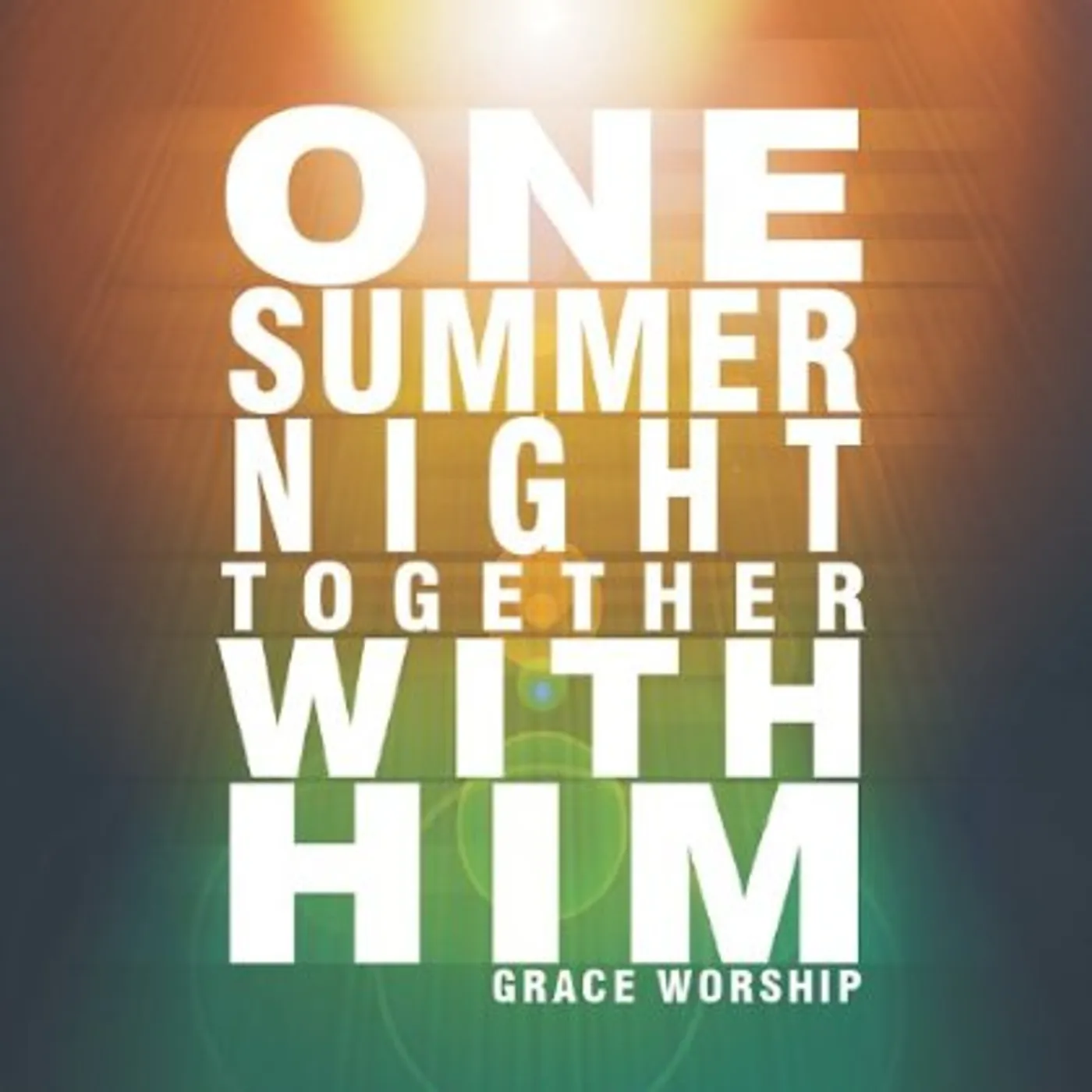 Grace Worship ONE SUMMER NIGHT TOGETHER WITH HIM CD