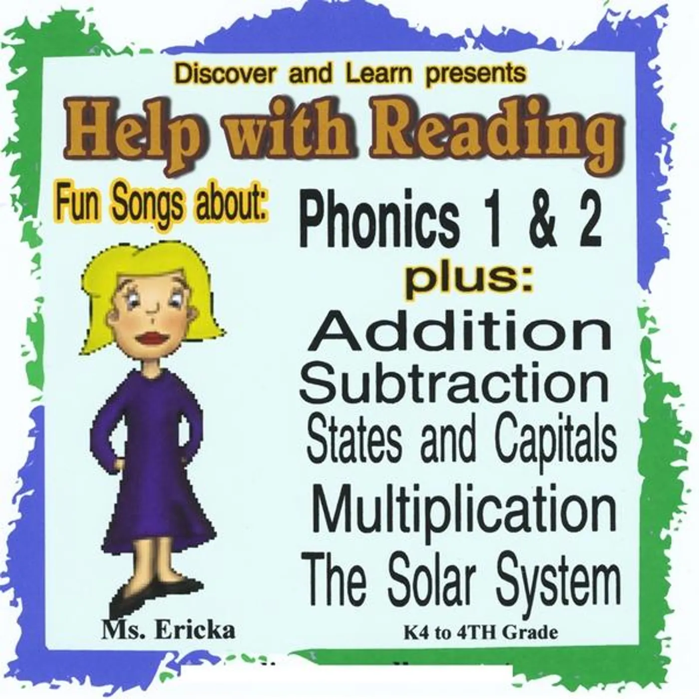 Discover & Learn HELP WITH READING CD