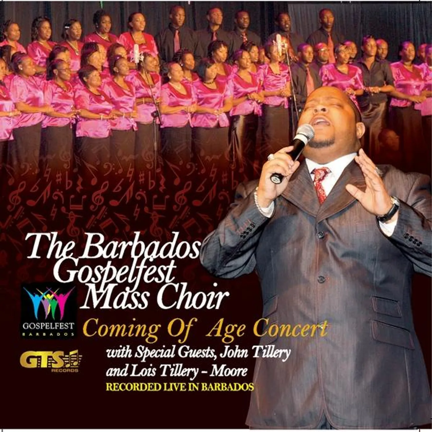 Barbados Gospelfest Mass Choir COMING OF AGE CONCERT CD