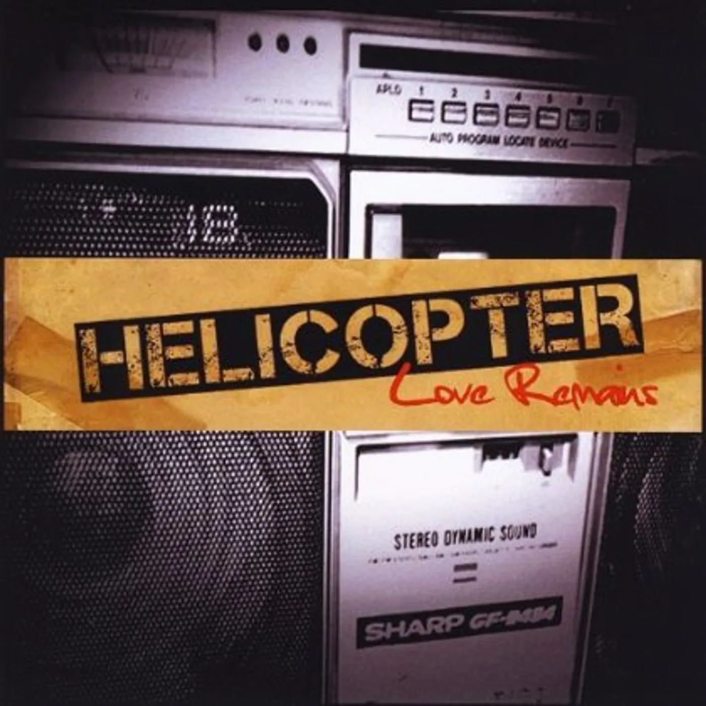Helicopter LOVE REMAINS CD