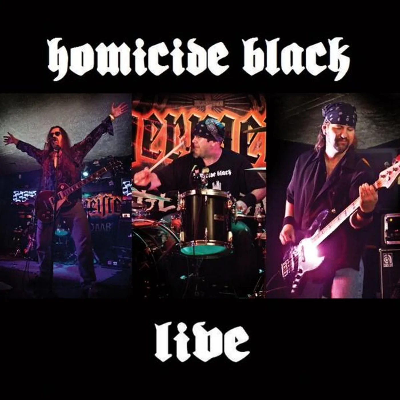 HOMICIDE BLACK-LIVE CD